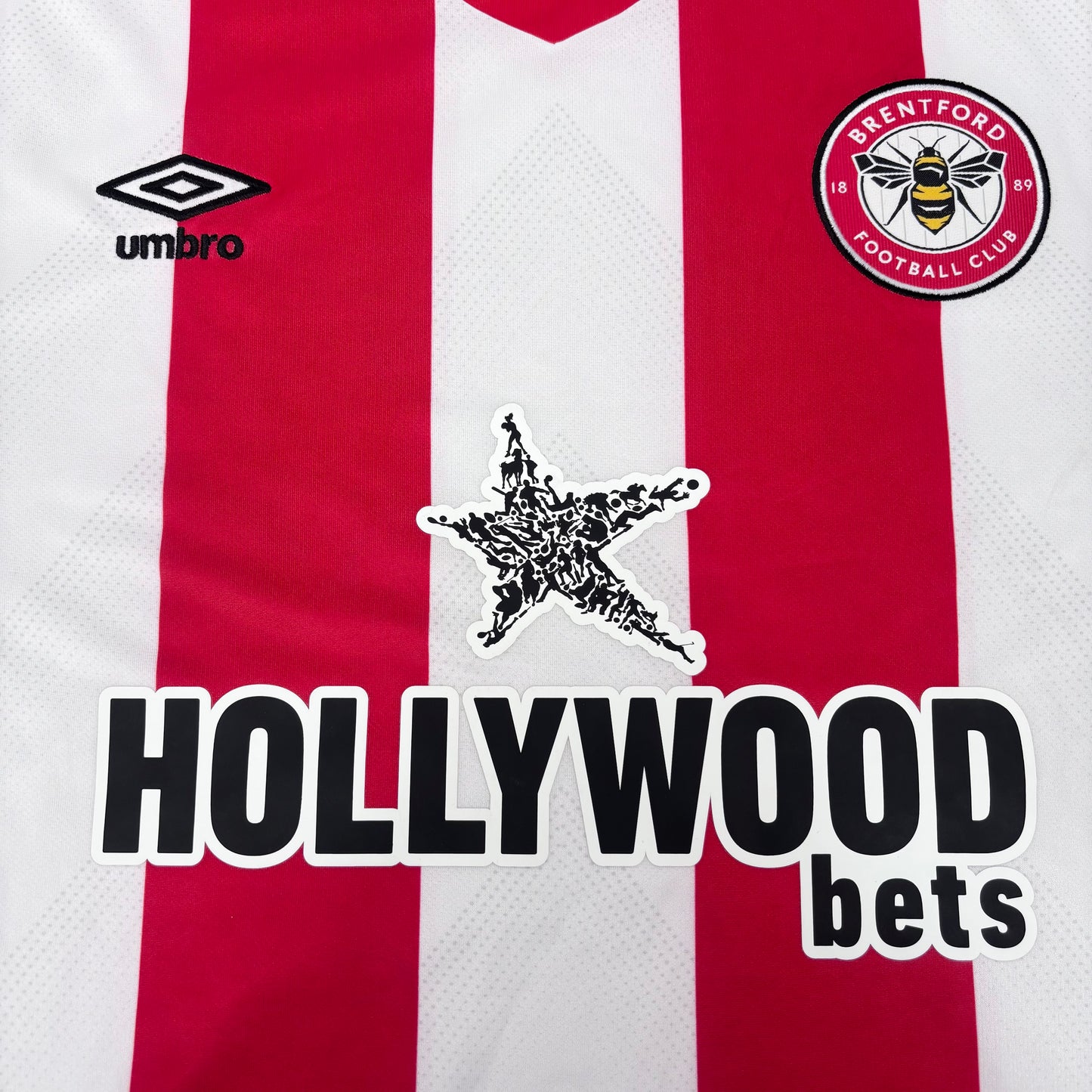 2024/25 Brentford Home Shirt - Mbeumo - L - New with Tag