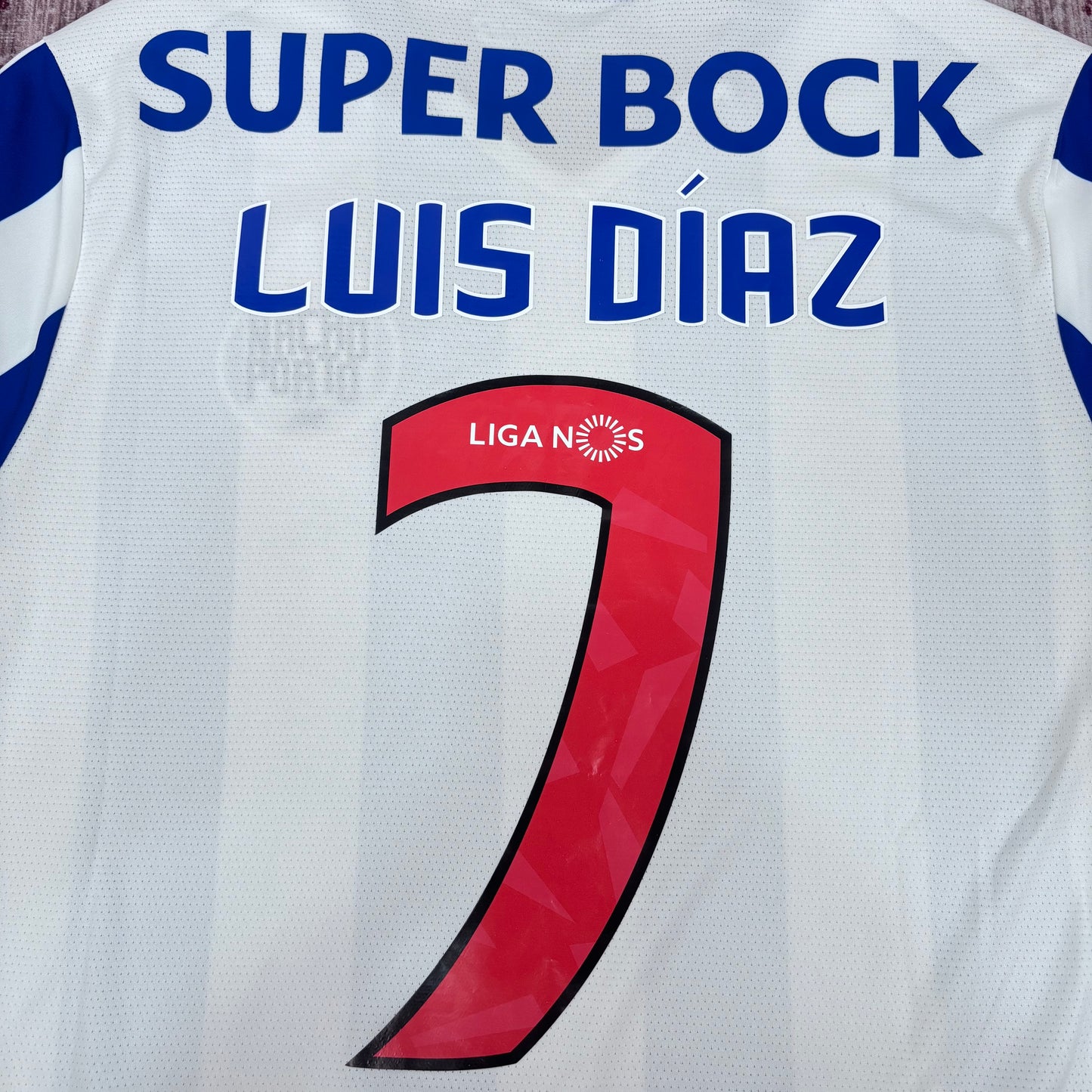2020/21 FC Porto Home Shirt - Luis Diaz - M