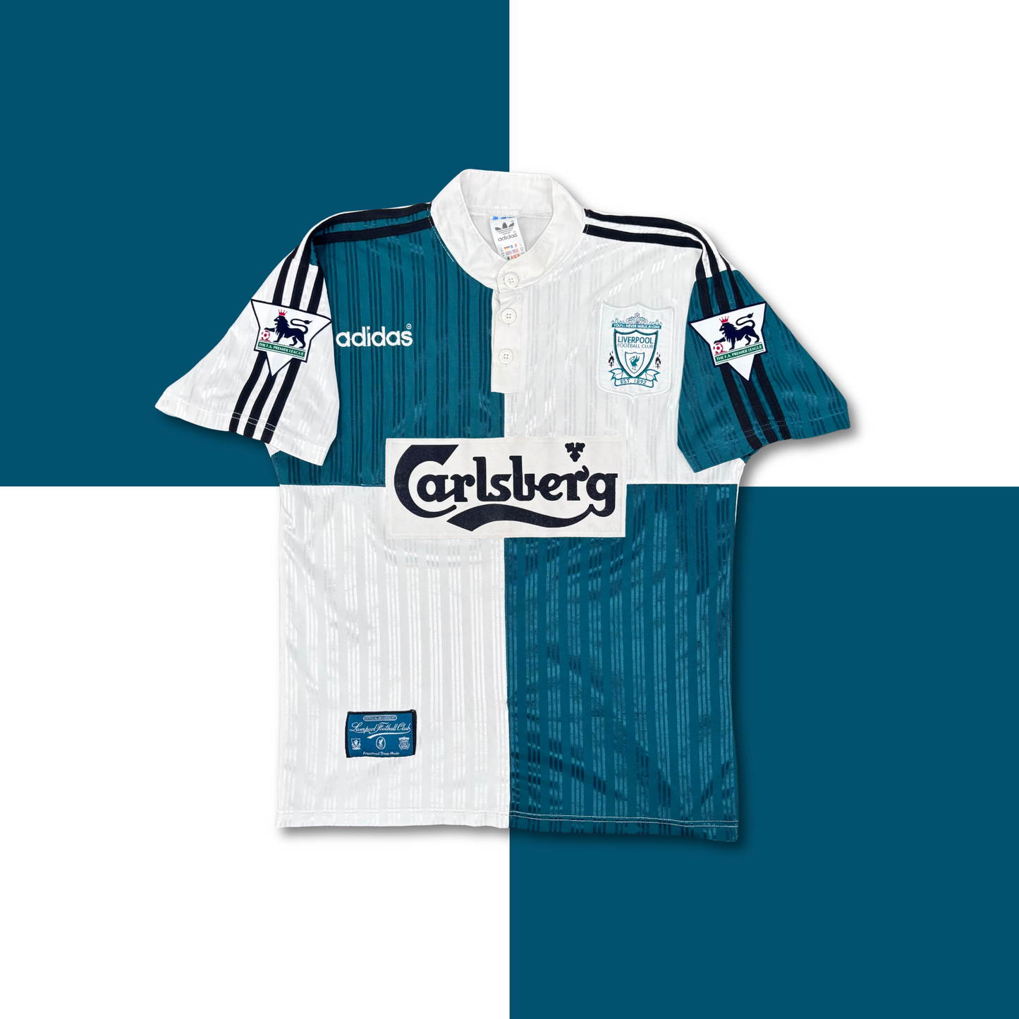 1995/96 Liverpool Away Shirt - Rush - M