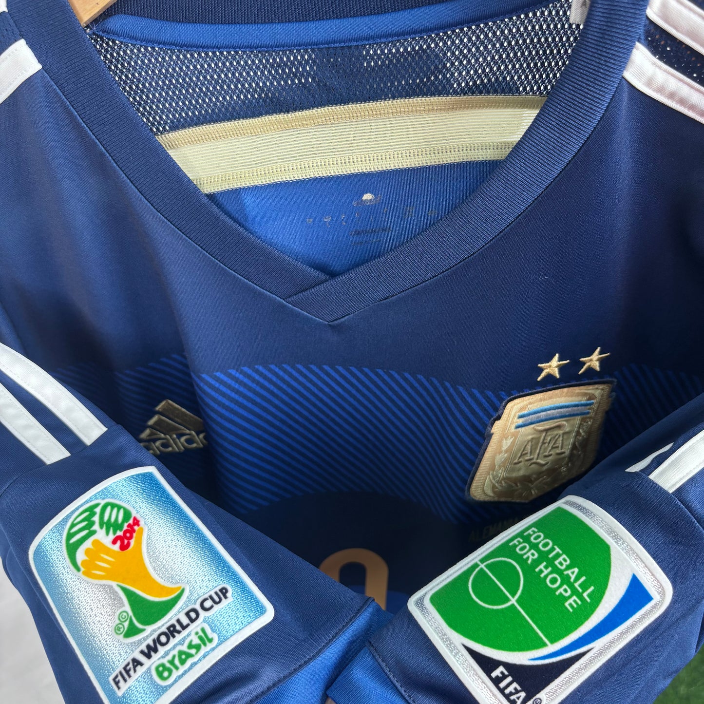 2014/15 Argentina Away Shirt - Messi - L