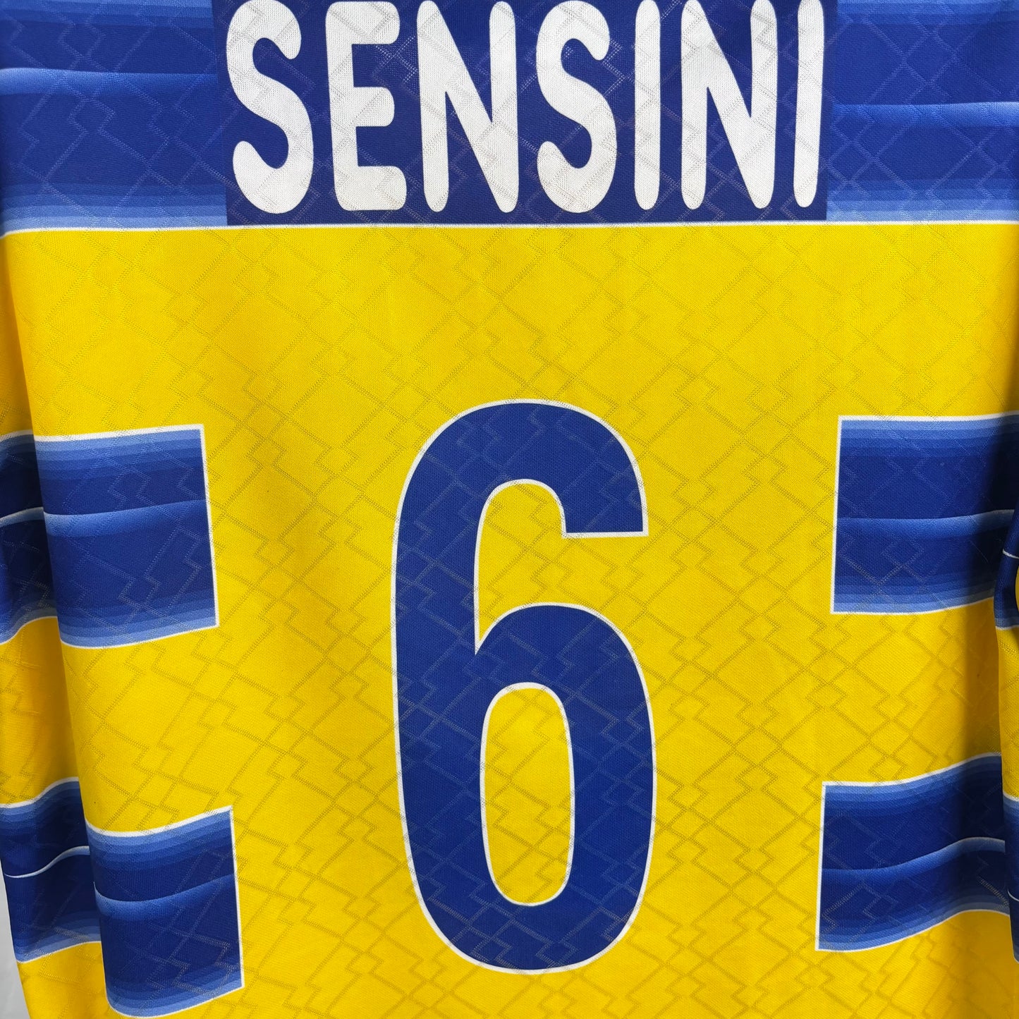 1998/99 Parma Home Match Issue Shirt - Sensini - XL