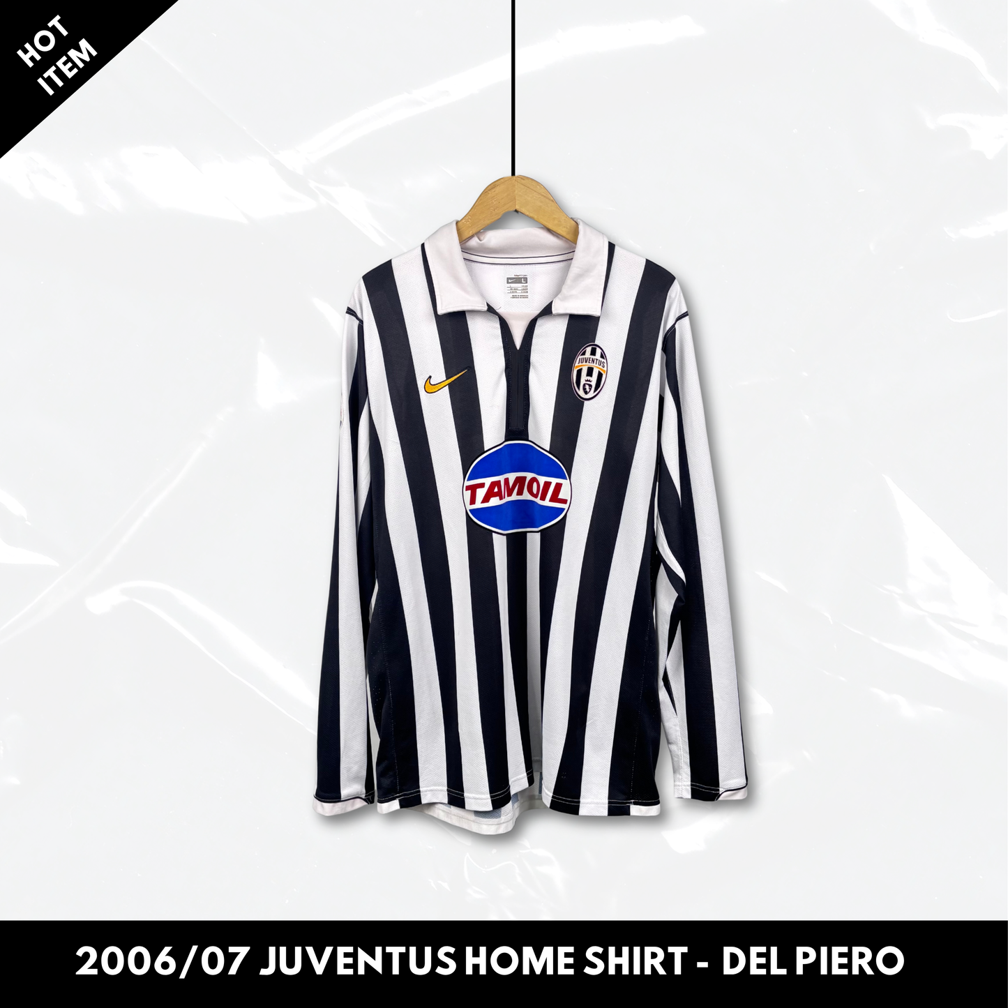 2006/07 Juventus Home Shirt - Del Piero - L