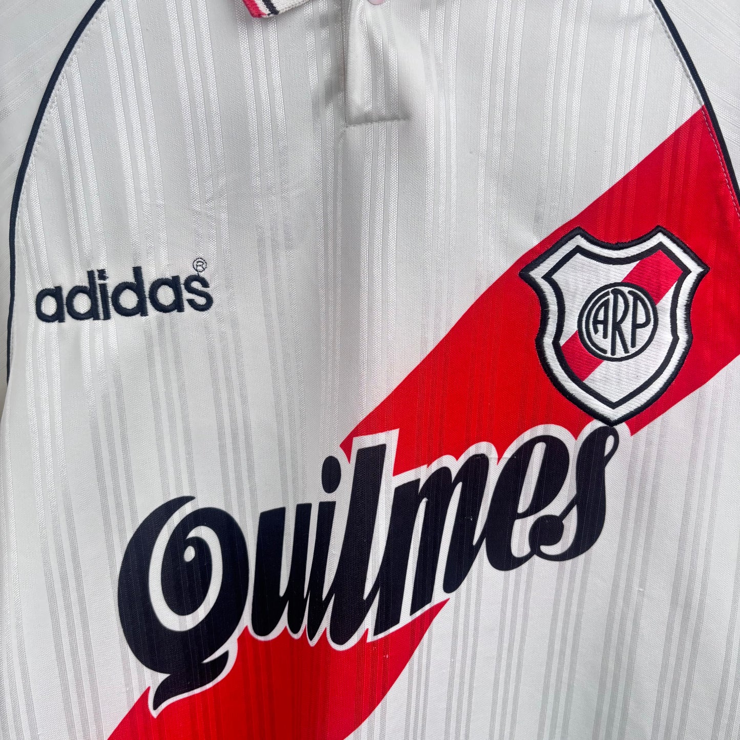 1995/96 River Plate Home Shirt - Crespo - M