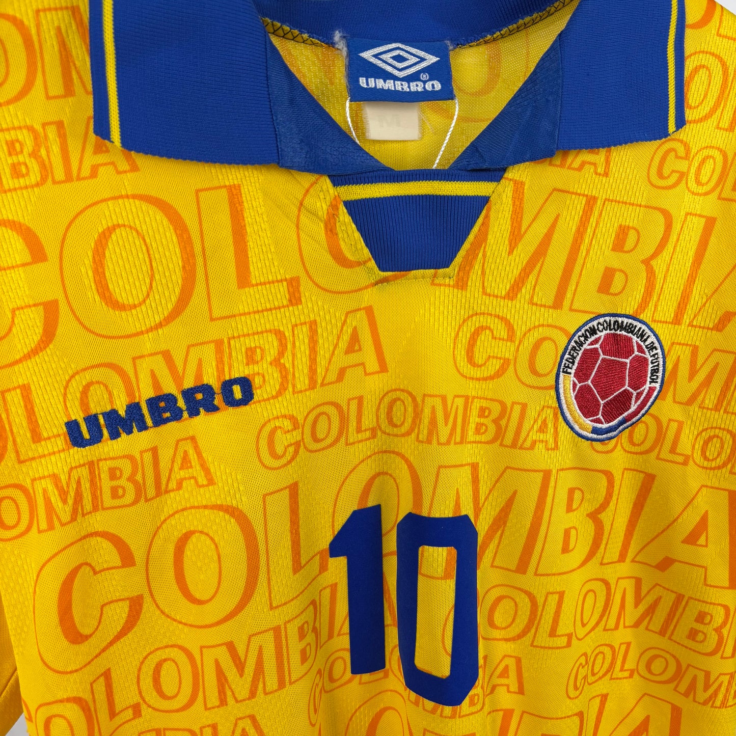 1996/97 Colombia Home Shirt - Valderrama