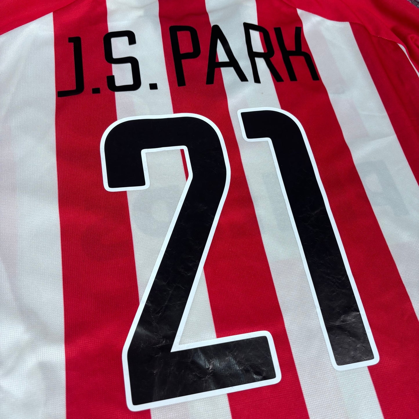 2002/03 PSV Eindhoven Home Shirt - Ji Sung Park - L