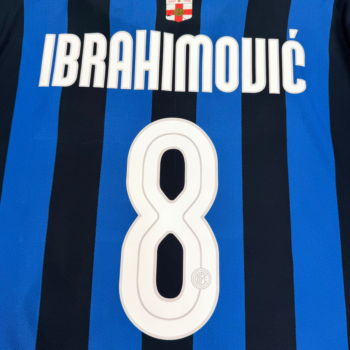 2007/08 Inter Milan Home Shirt - Ibrahimovic - XL