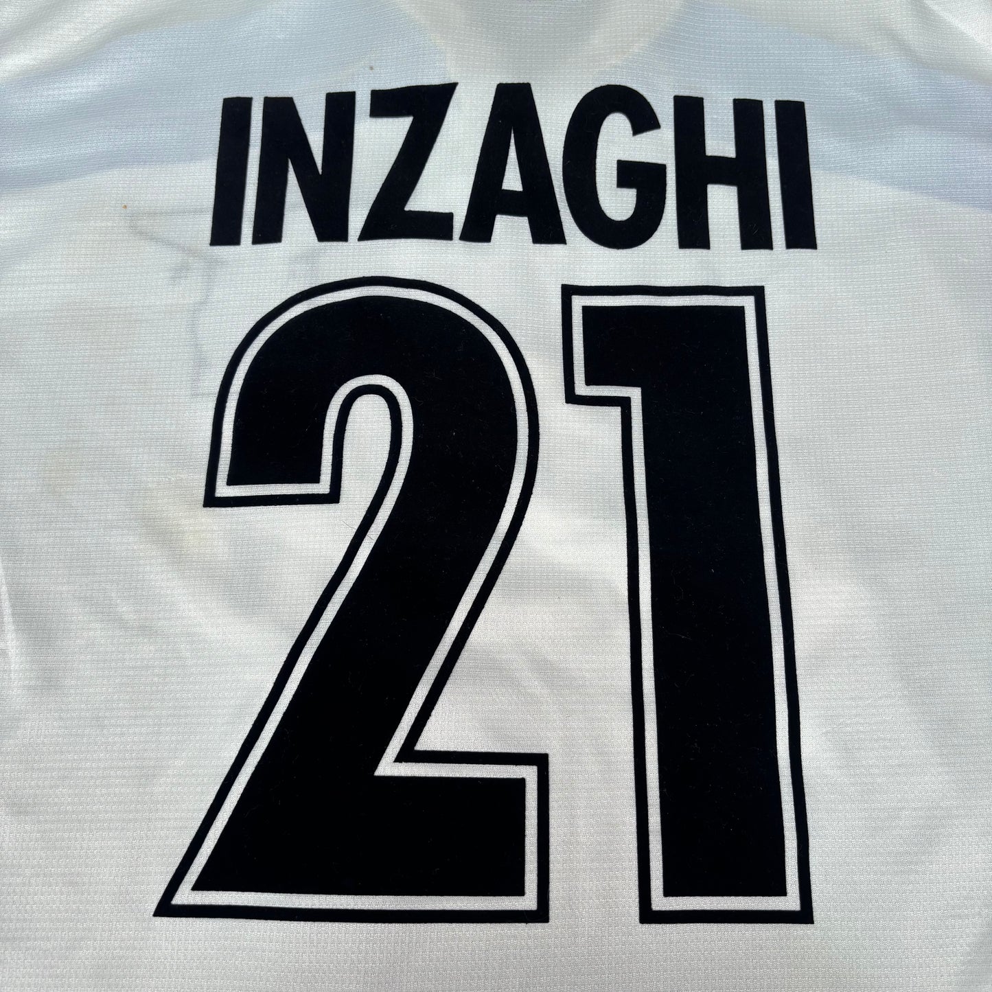 2000/01 Lazio Home Shirt - Inzaghi - XL