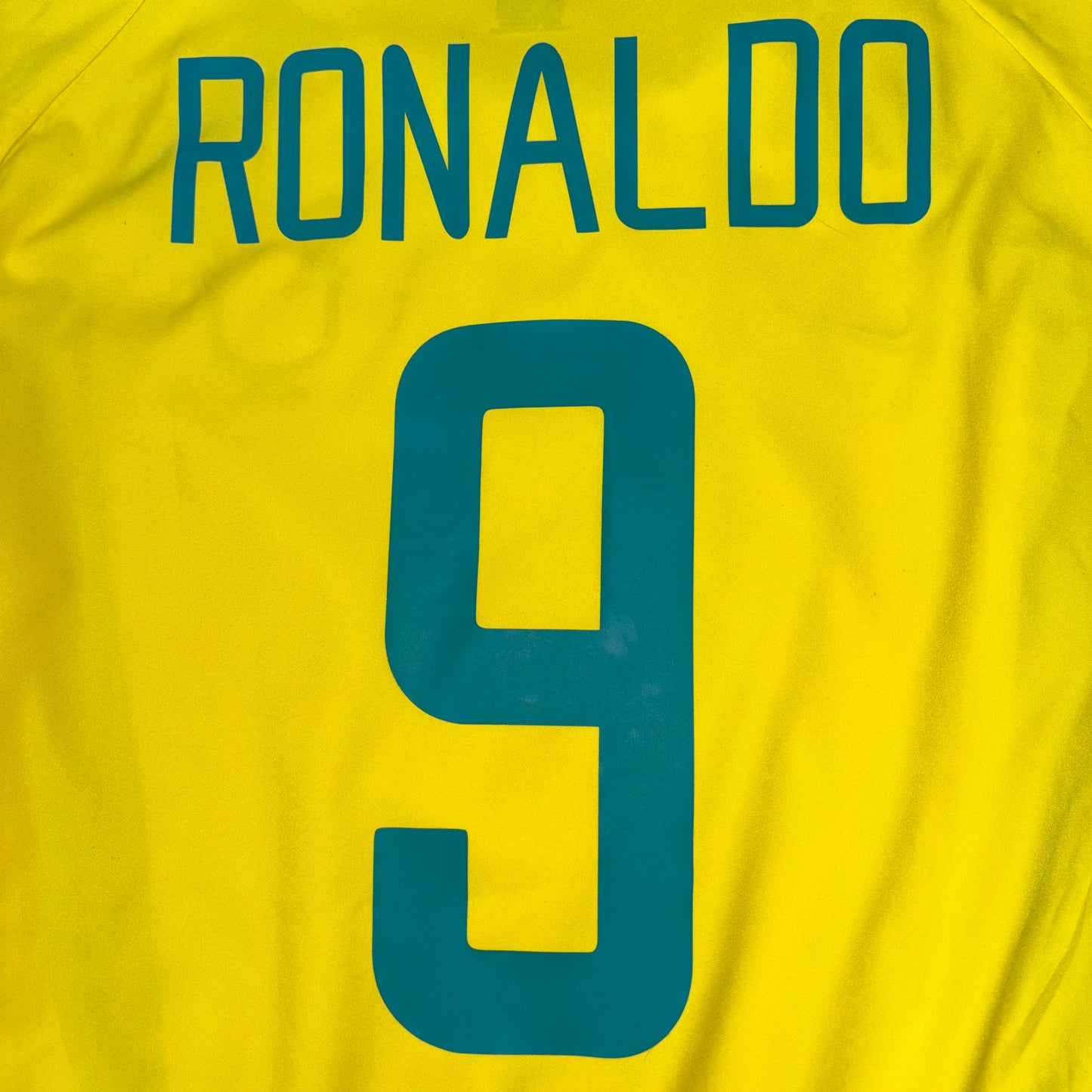 2002/03 Brazil Home Shirt - Ronaldo Nazario - L