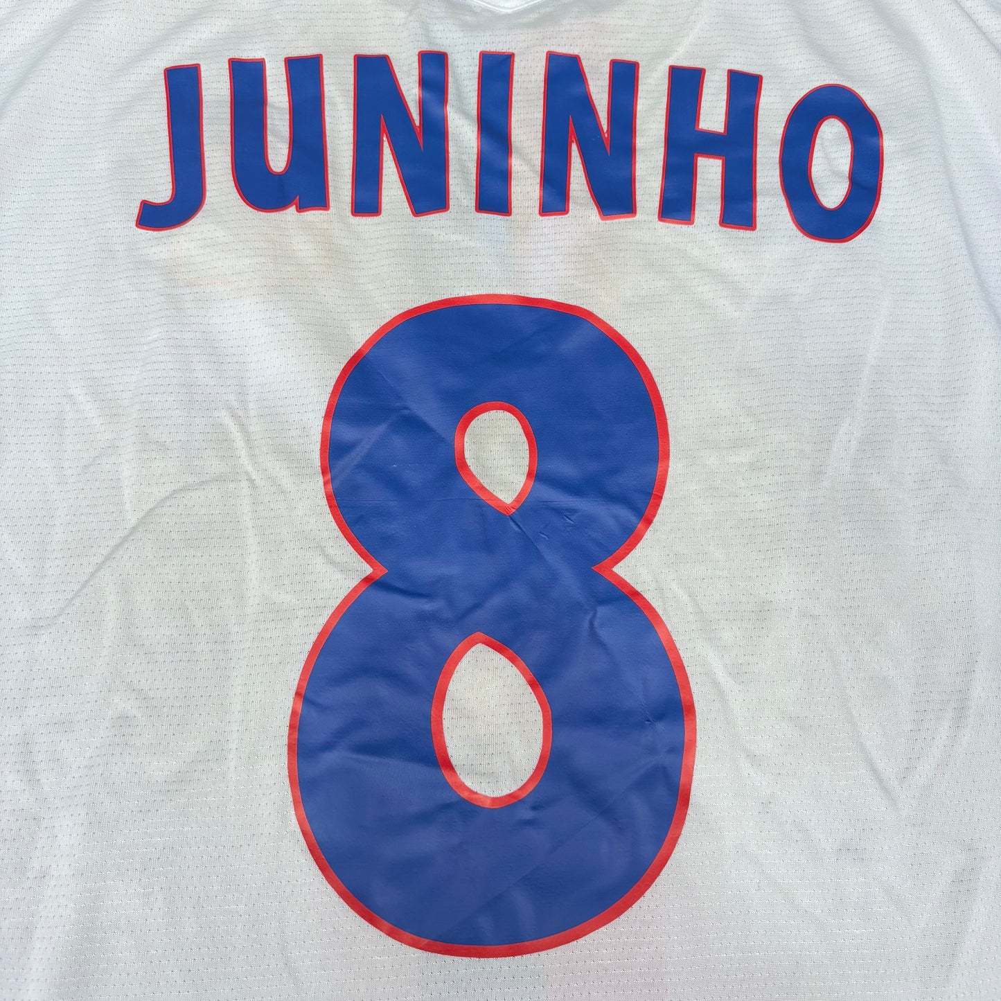 2005/06 Olympique Lyon Home Shirt - Juninho - L