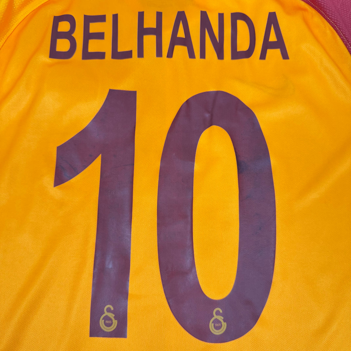 2013/14 Galatasaray Home Shirt - Belhanda - L