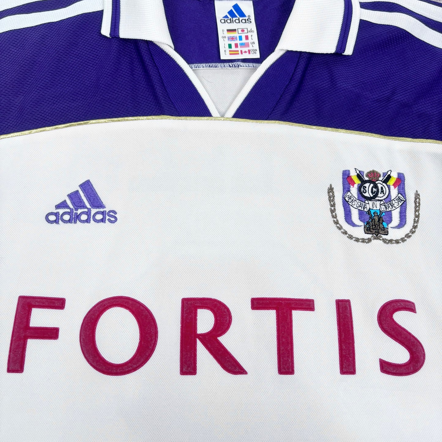 2000/01 Anderlecht Home Shirt - Koller - L