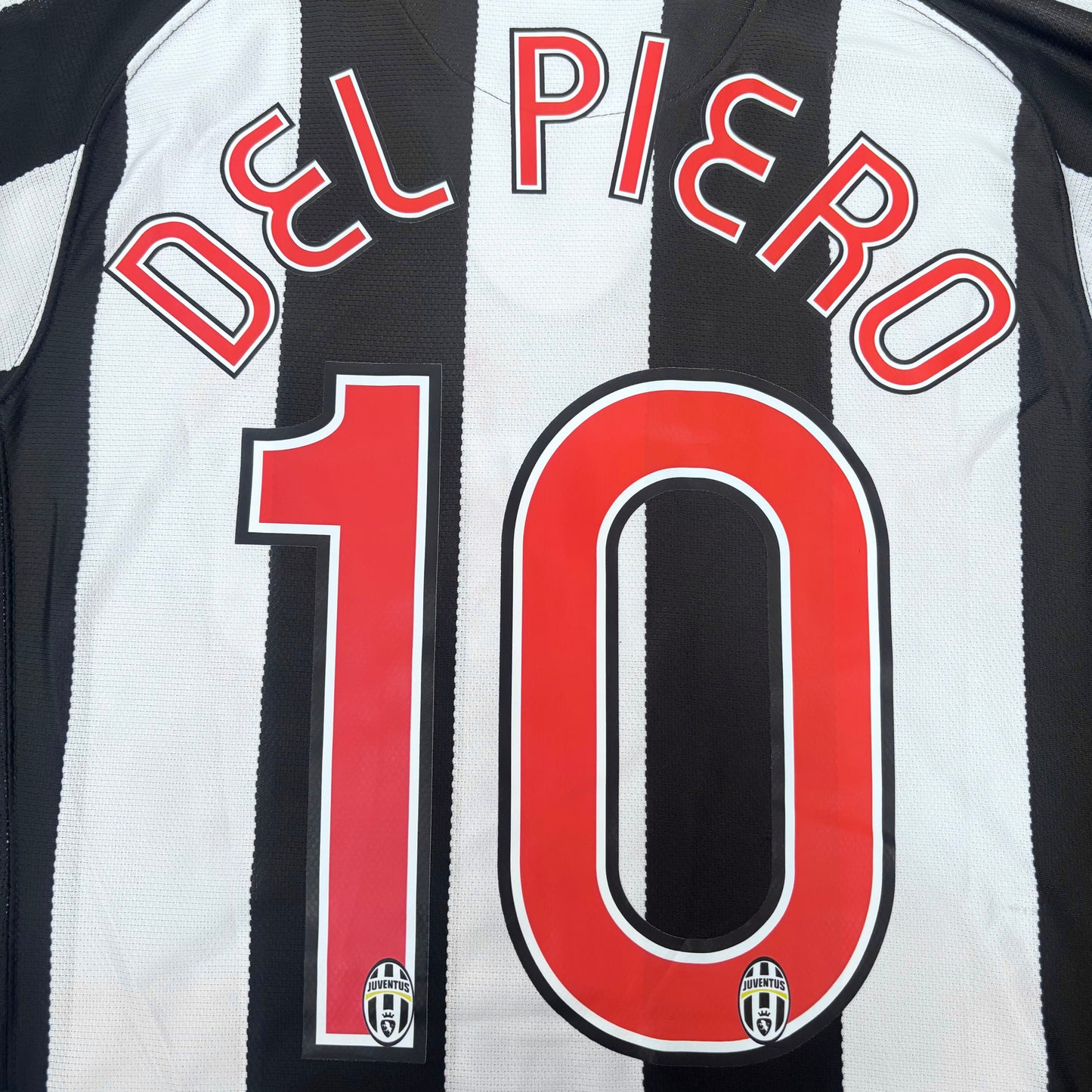 2007/08 Juventus Home Longsleeve Shirt - Del Piero - M
