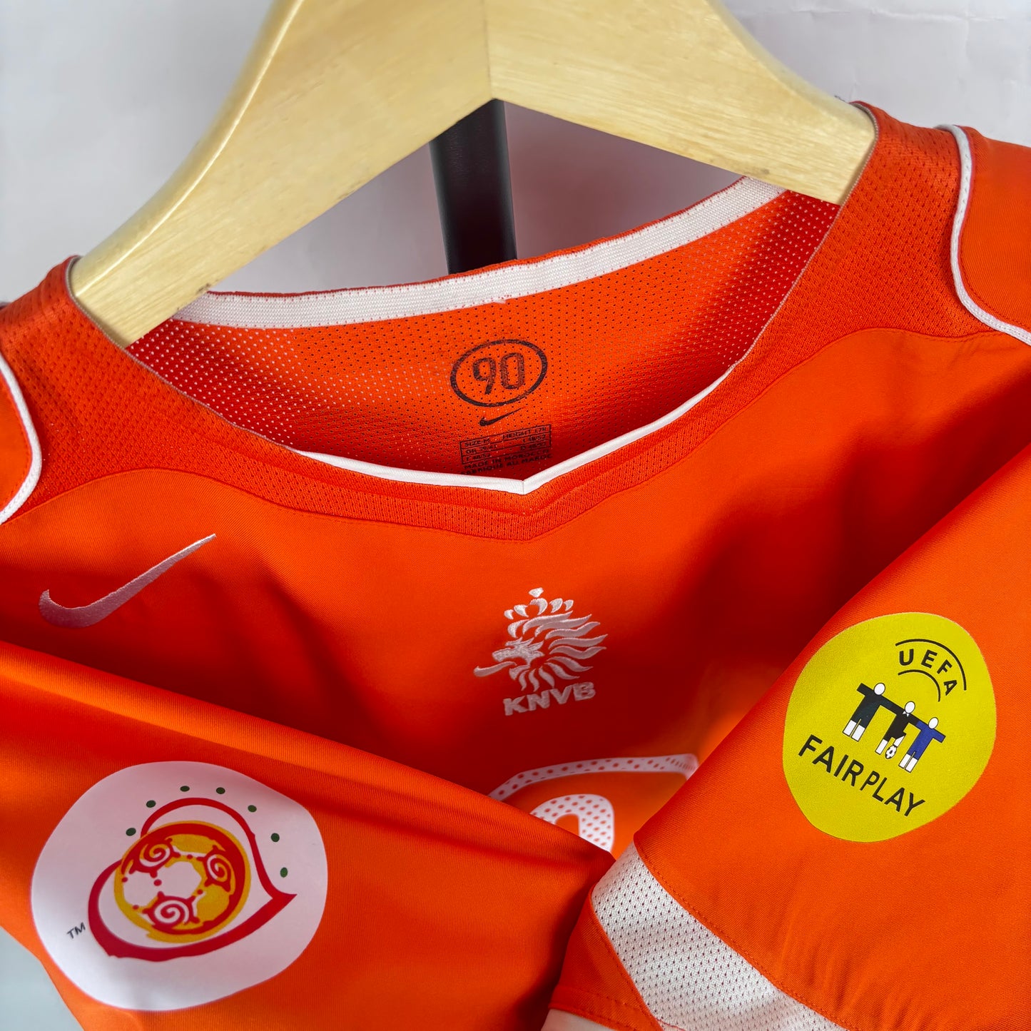 2004/05 Netherland Home Shirt - Kluivert - M