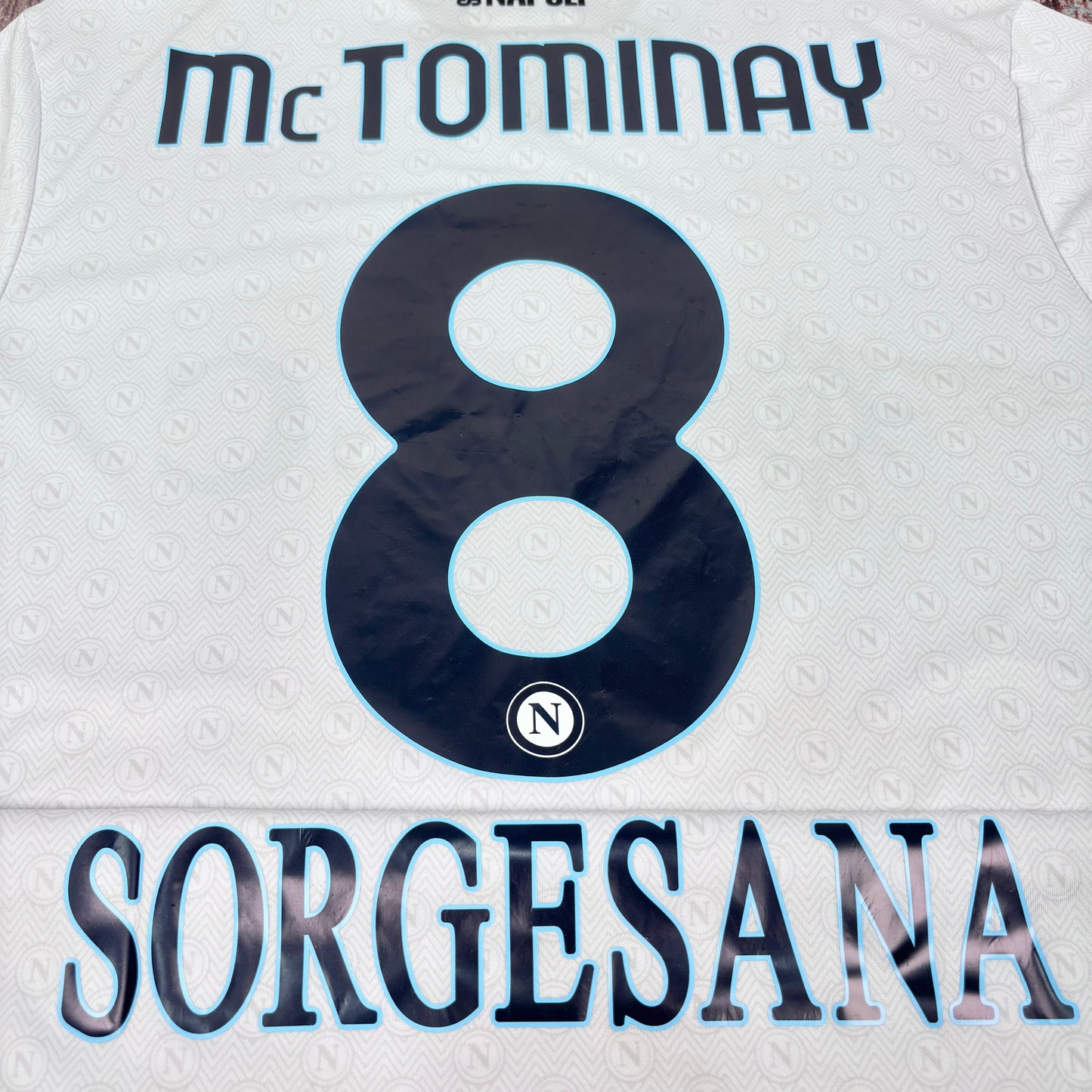 2024/25 Napoli Away Shirt - McTominay - L - New with Tag