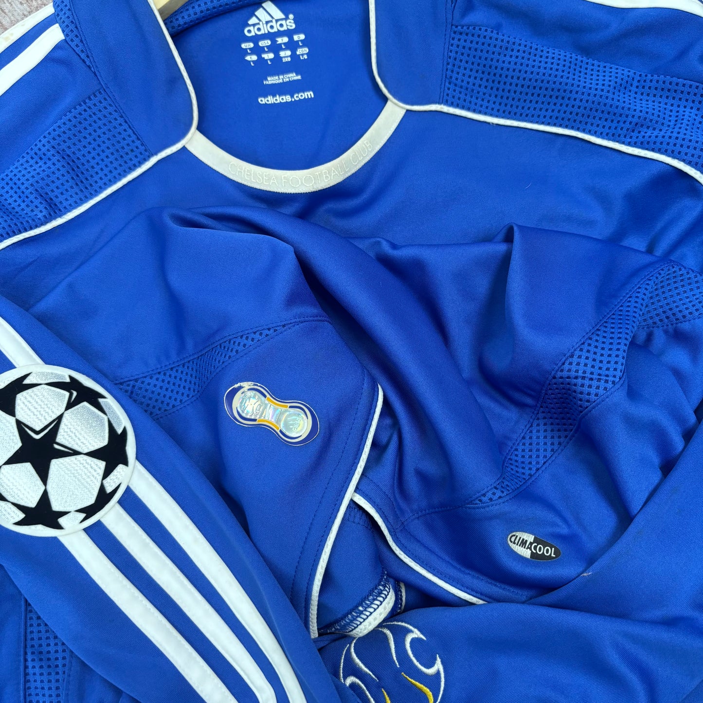 2006/07 Chelsea Home Longsleeve Shirt - Ballack - L