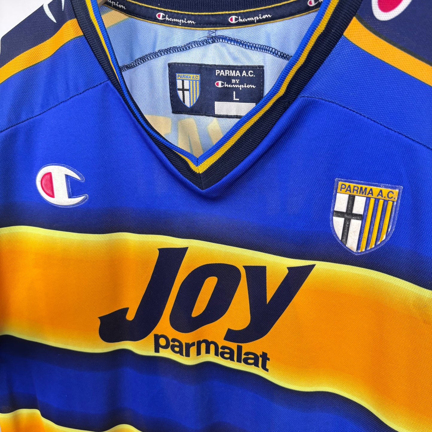 2000/01 Parma Home Shirt - Nakata - L