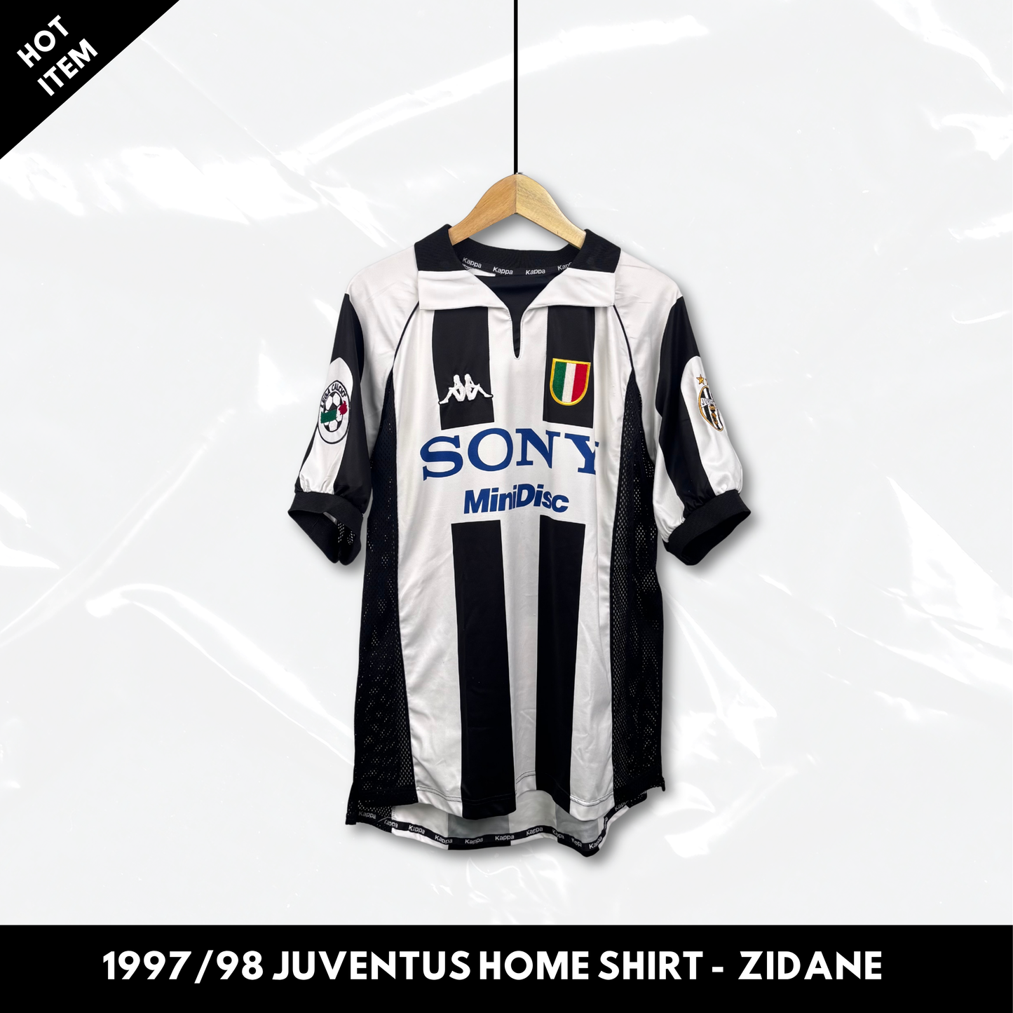 1997/98 Juventus Home Shirt - Zidane - L