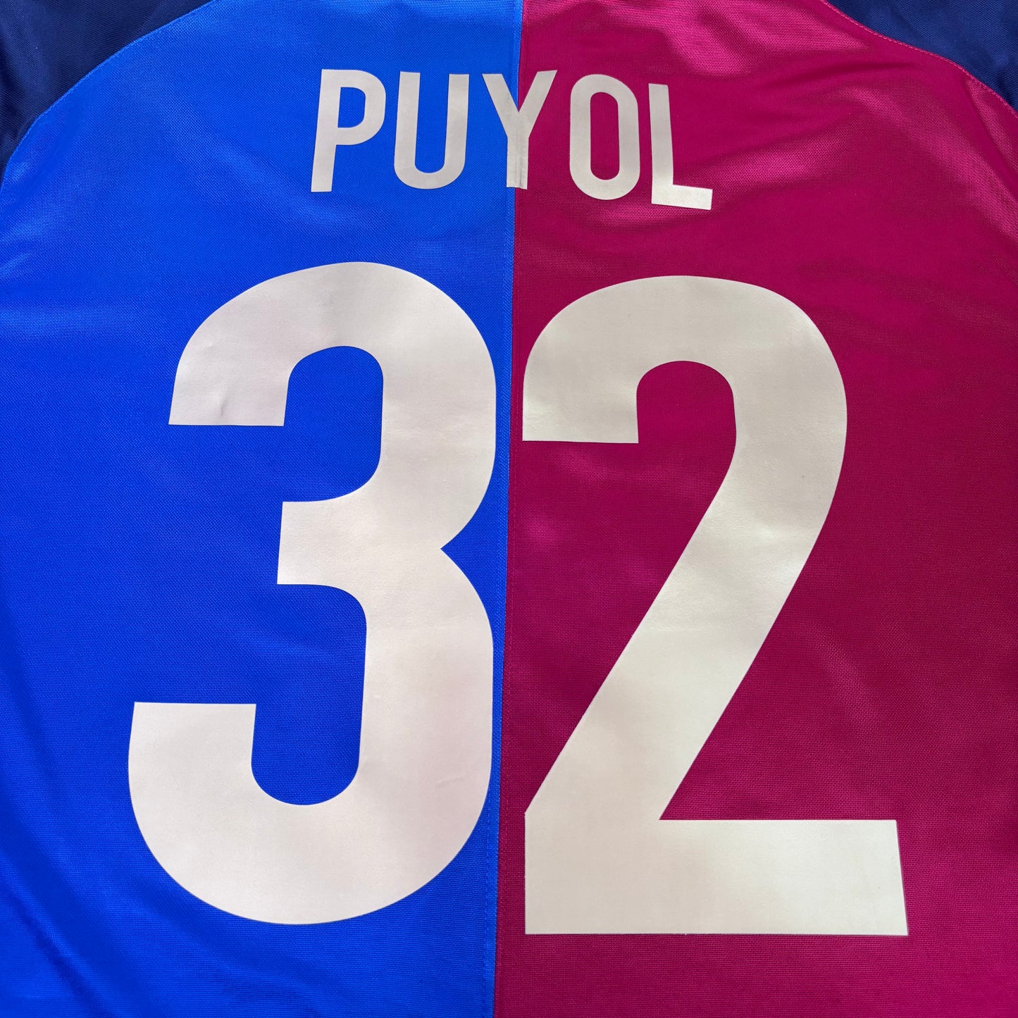 1999/00 Barcelona Home Centenary Shirt - Puyol - XL
