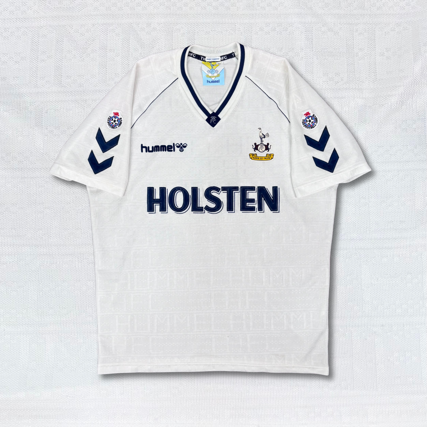 1990/92 Tottenham Hotspurs Home Shirt - Gascoigne - XL