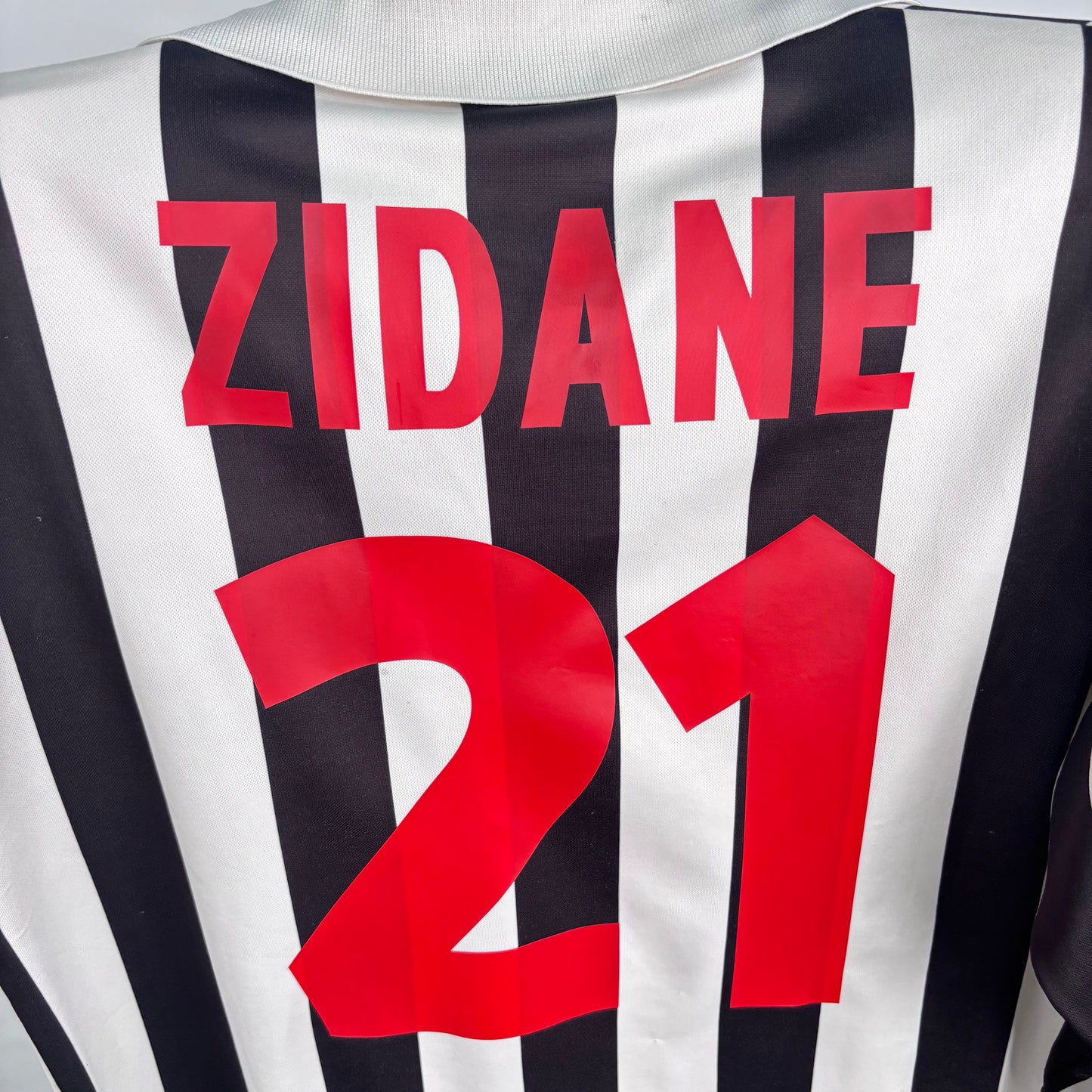 1998/99 Juventus Home Longsleeve Shirt - Zidane - L