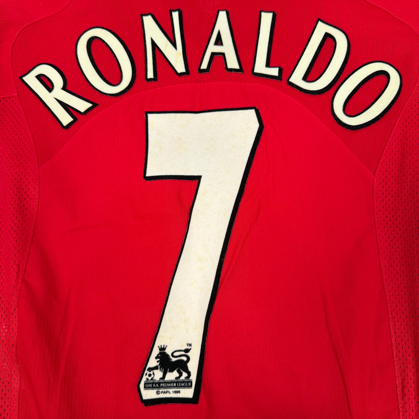 2004/05 Manchester United Home Shirt - Cristiano Ronaldo - S