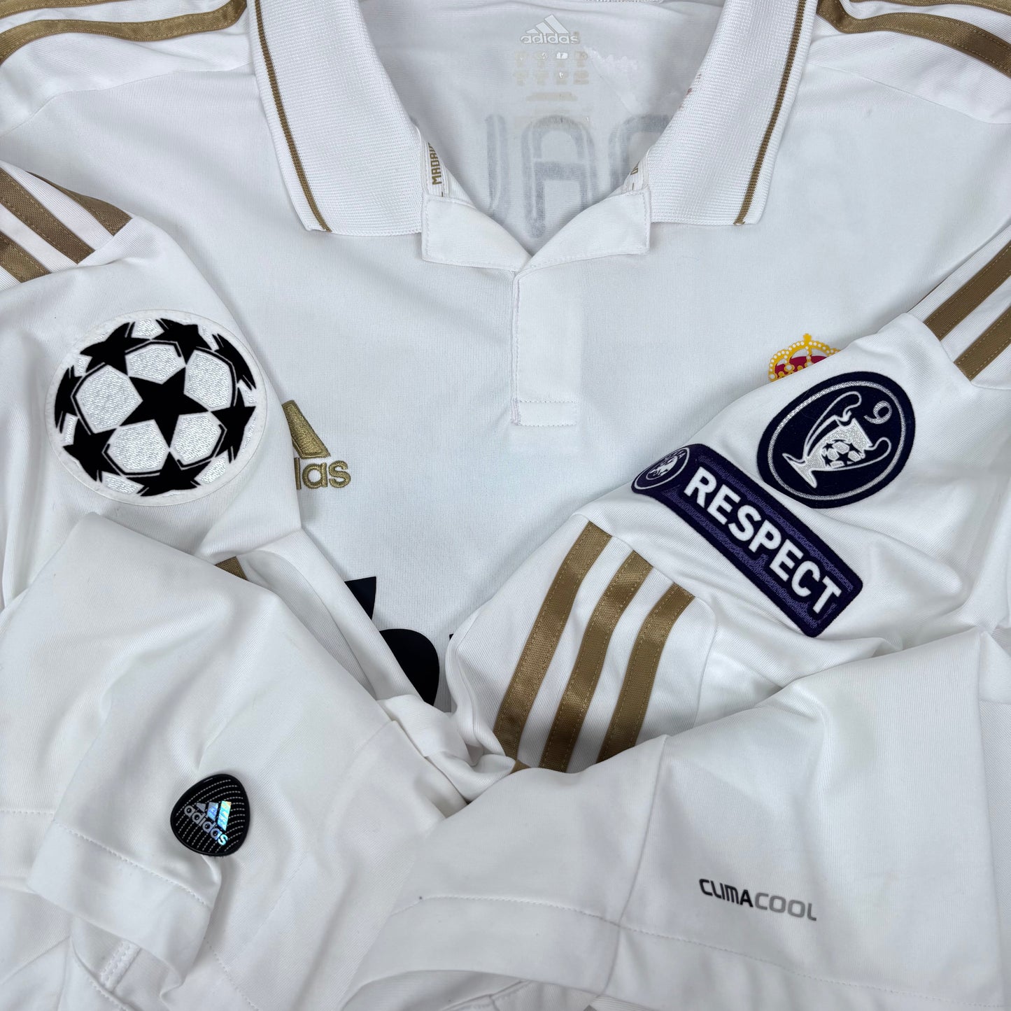 2011/12 Real Madrid Home Longsleeve Shirt - Cristiano Ronaldo - XL