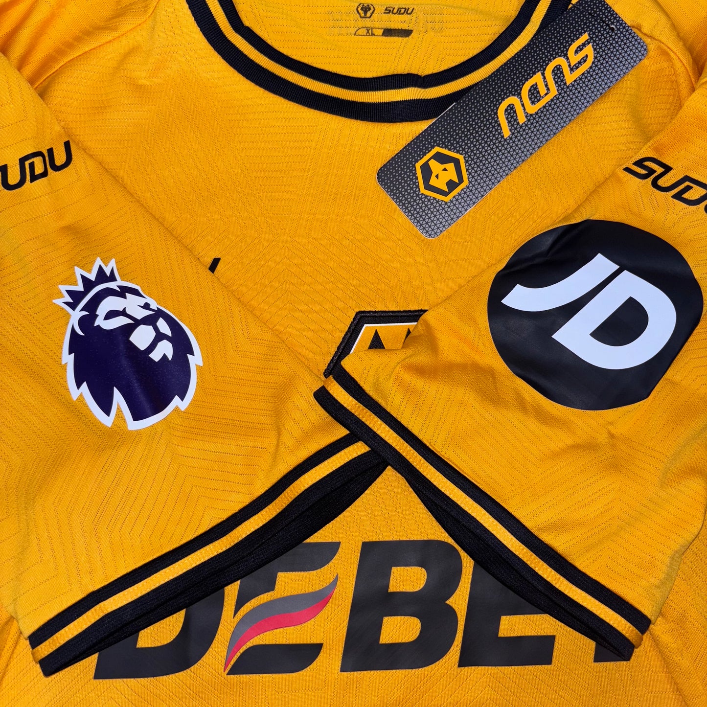 2024/25 Wolverhampton Wanderers Home Shirt - XL - Cunha - New with Tag