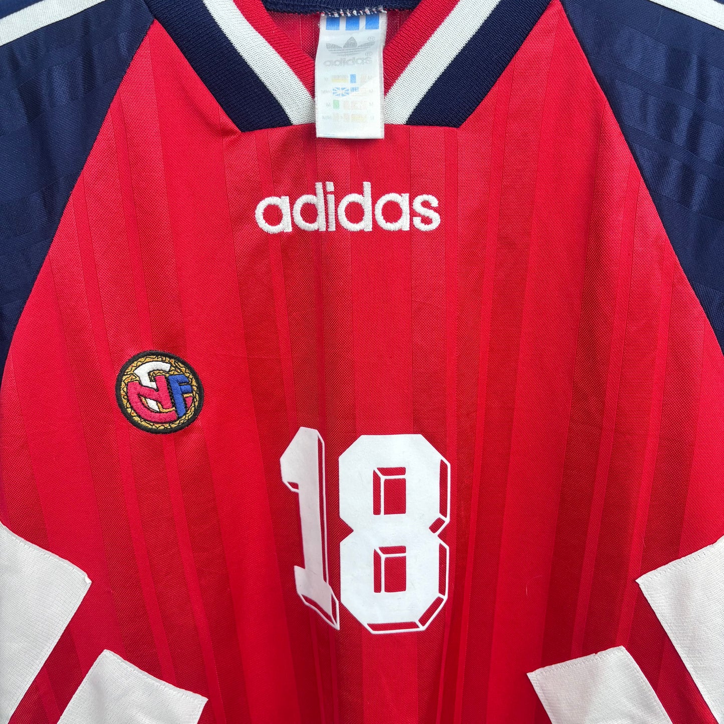 1994/95 Norway Home Shirt - Haaland - M
