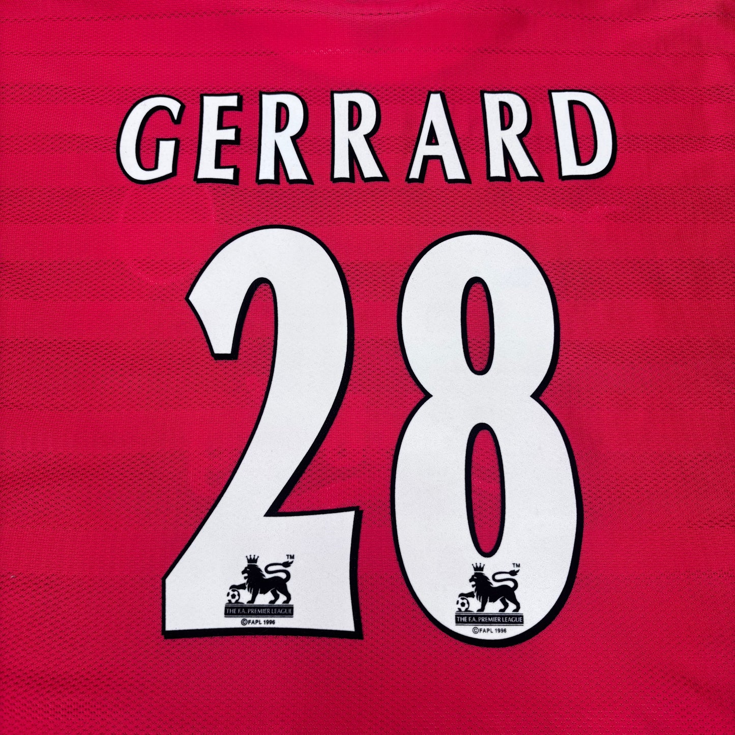 1998/99 Liverpool Home Shirt - Gerrard - XL