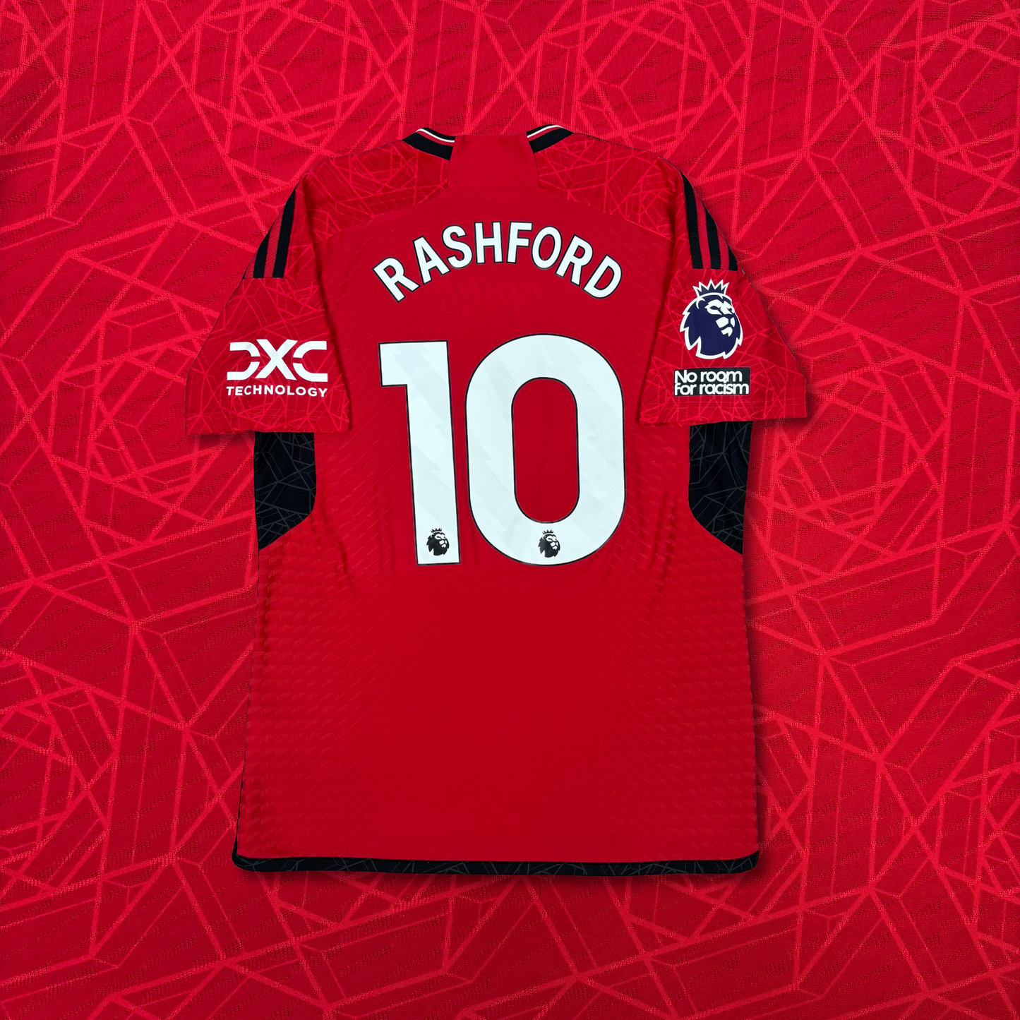 2022/23 Manchester United Home Player Issue Shirt - Rashford - L