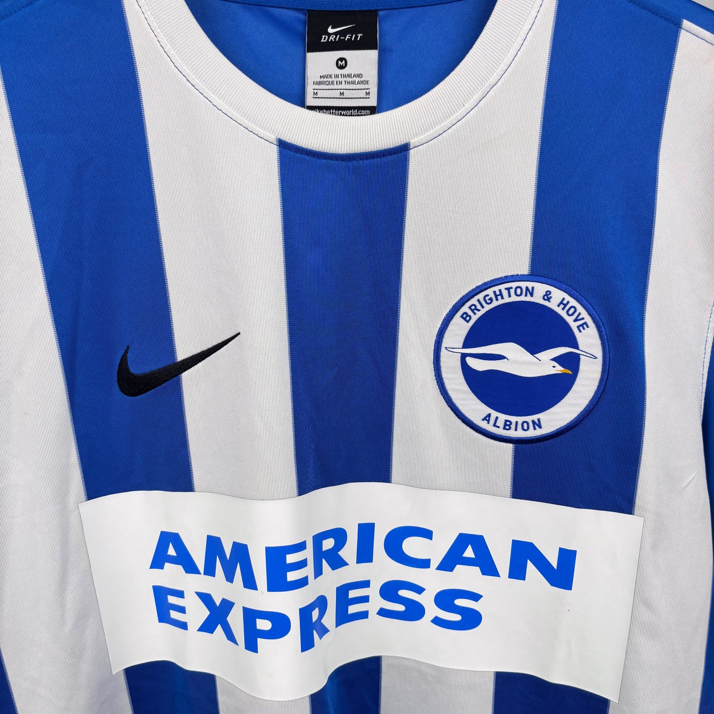 2014/15 Brighton Hove and Albion Home Shirt - March - M