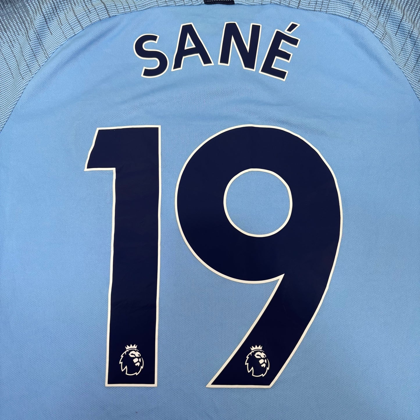 2018/19 Manchester City Home Shirt - Sane - M