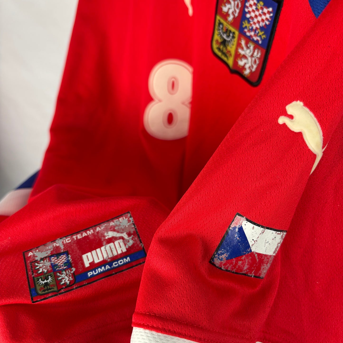 2000/01 Czech Republic Home Shirt - Poborsky
