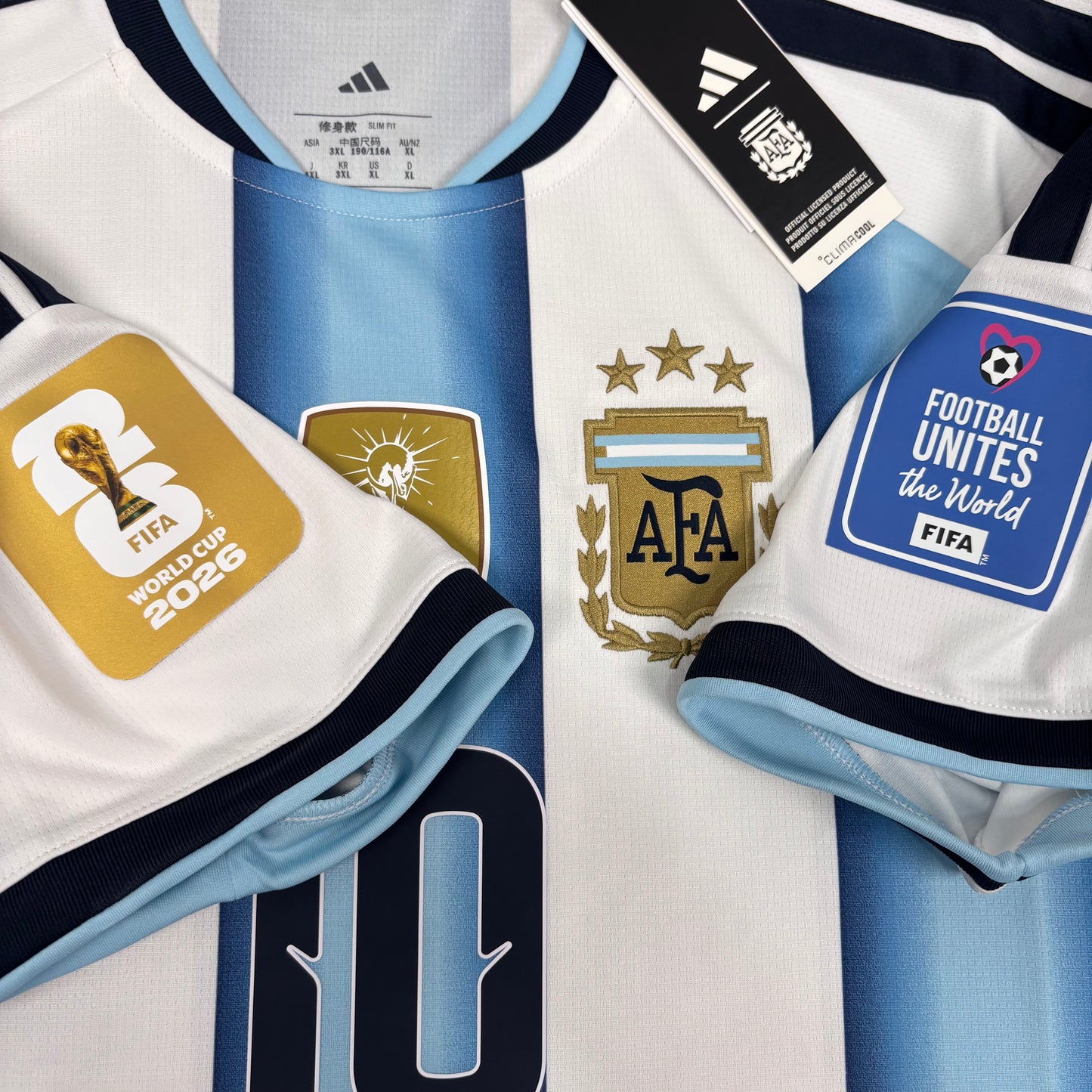 2026/27 Argentina Home Shirt - Messi - XL - New with Tag