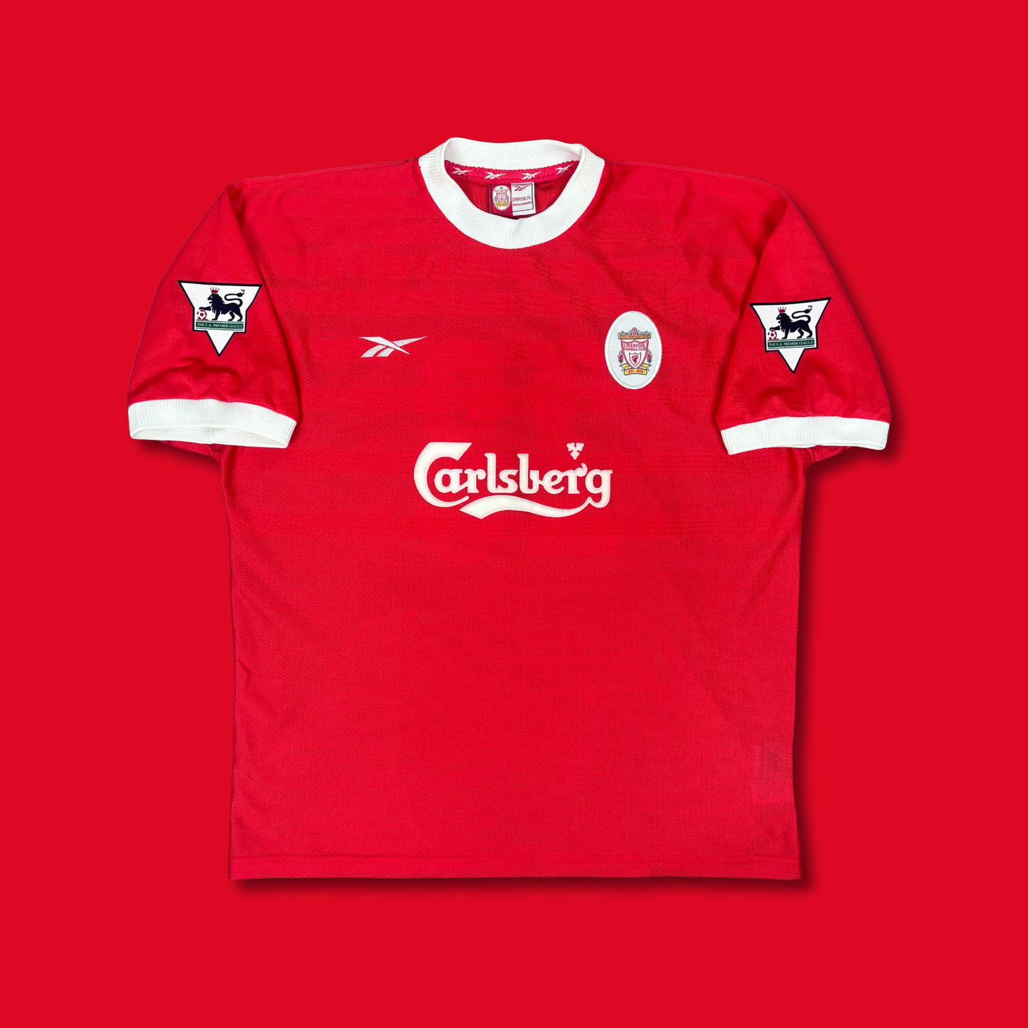 1998/99 Liverpool Home Shirt - Gerrard - XL