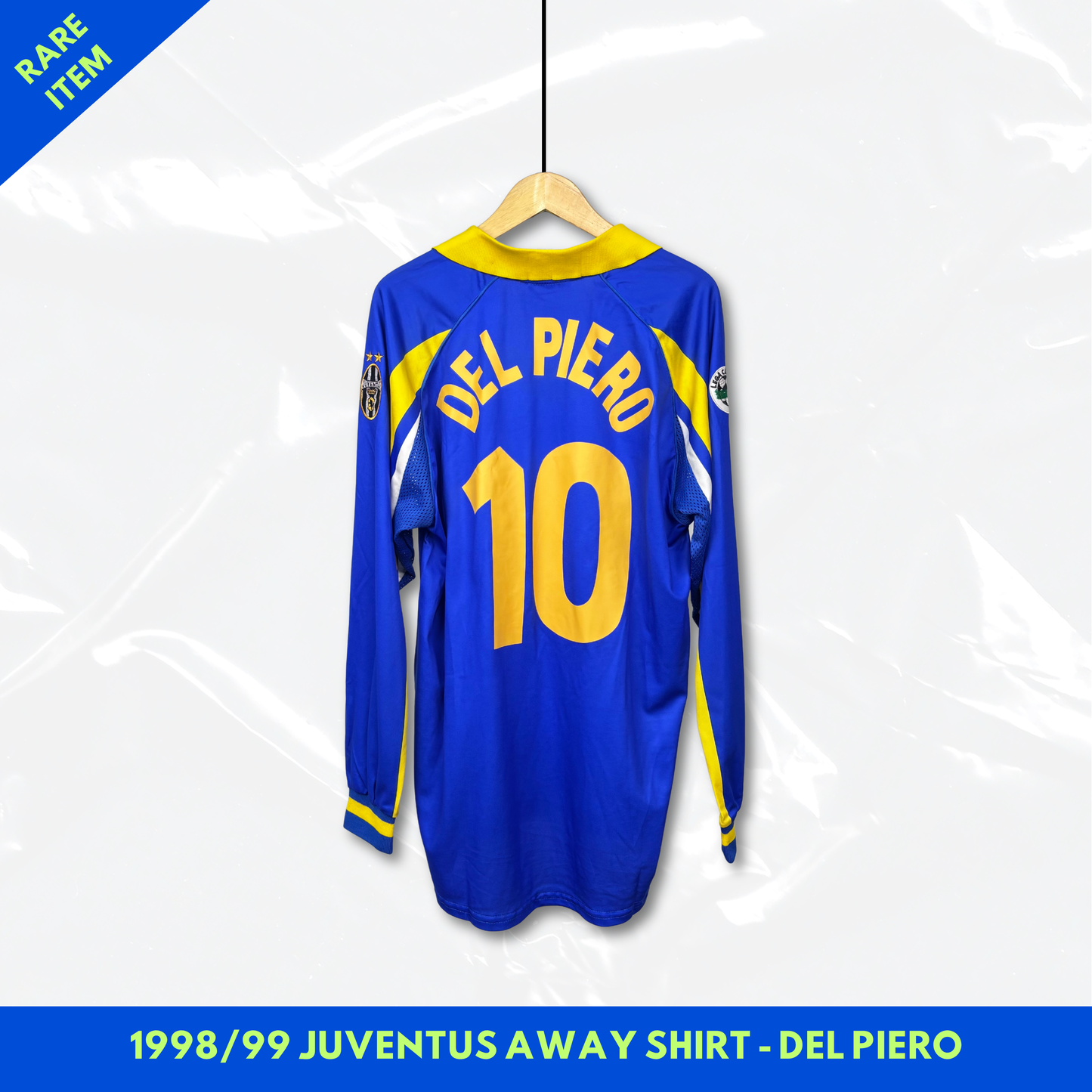 1998/99 Juventus Away Shirt - Size XL - Del Piero