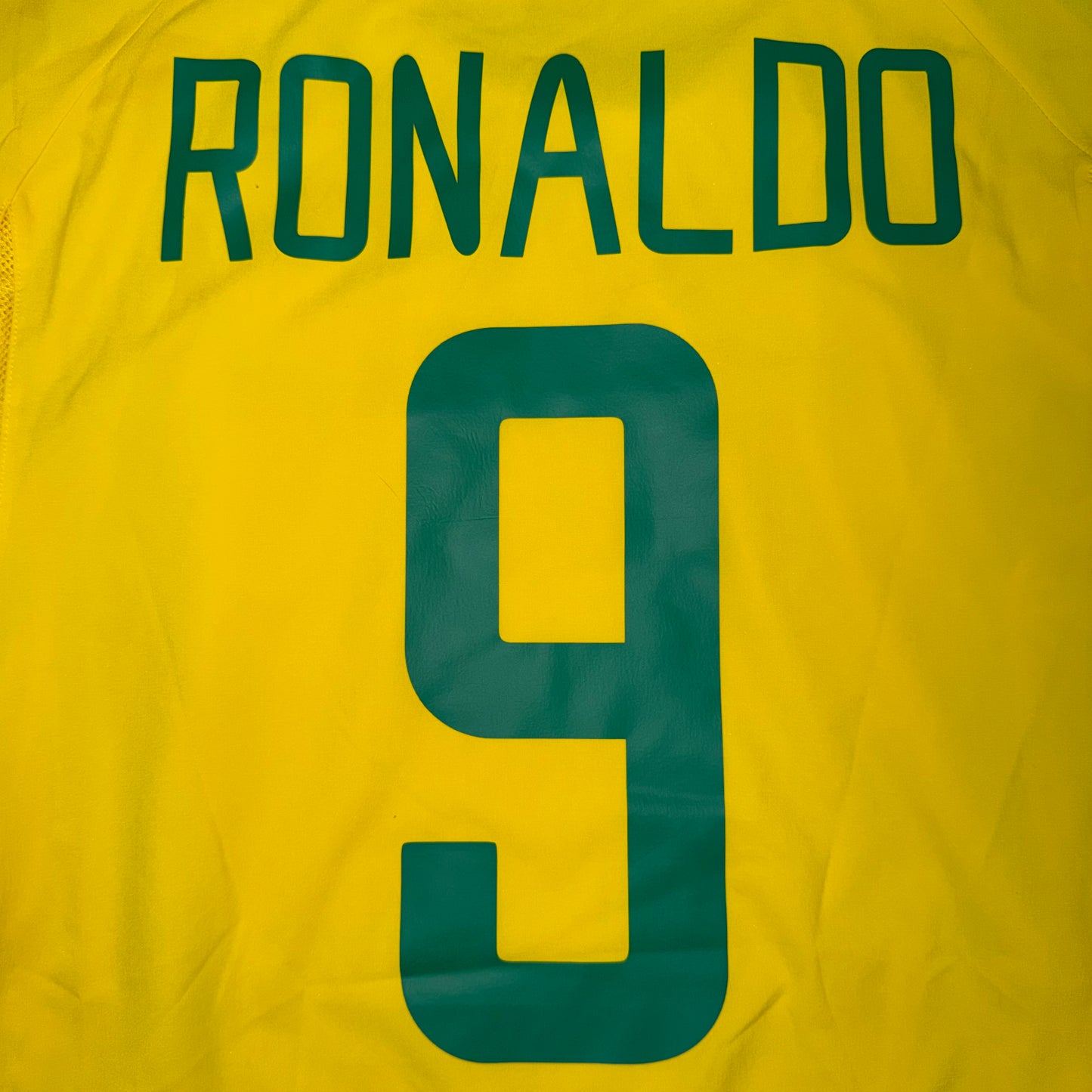2002/03 Brazil Home Shirt - Player Issue - Ronaldo Nazario - M
