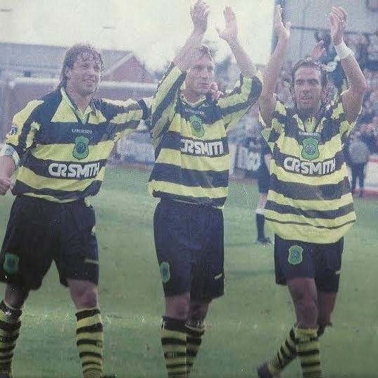 1996/97 Celtic Away Shirt - L