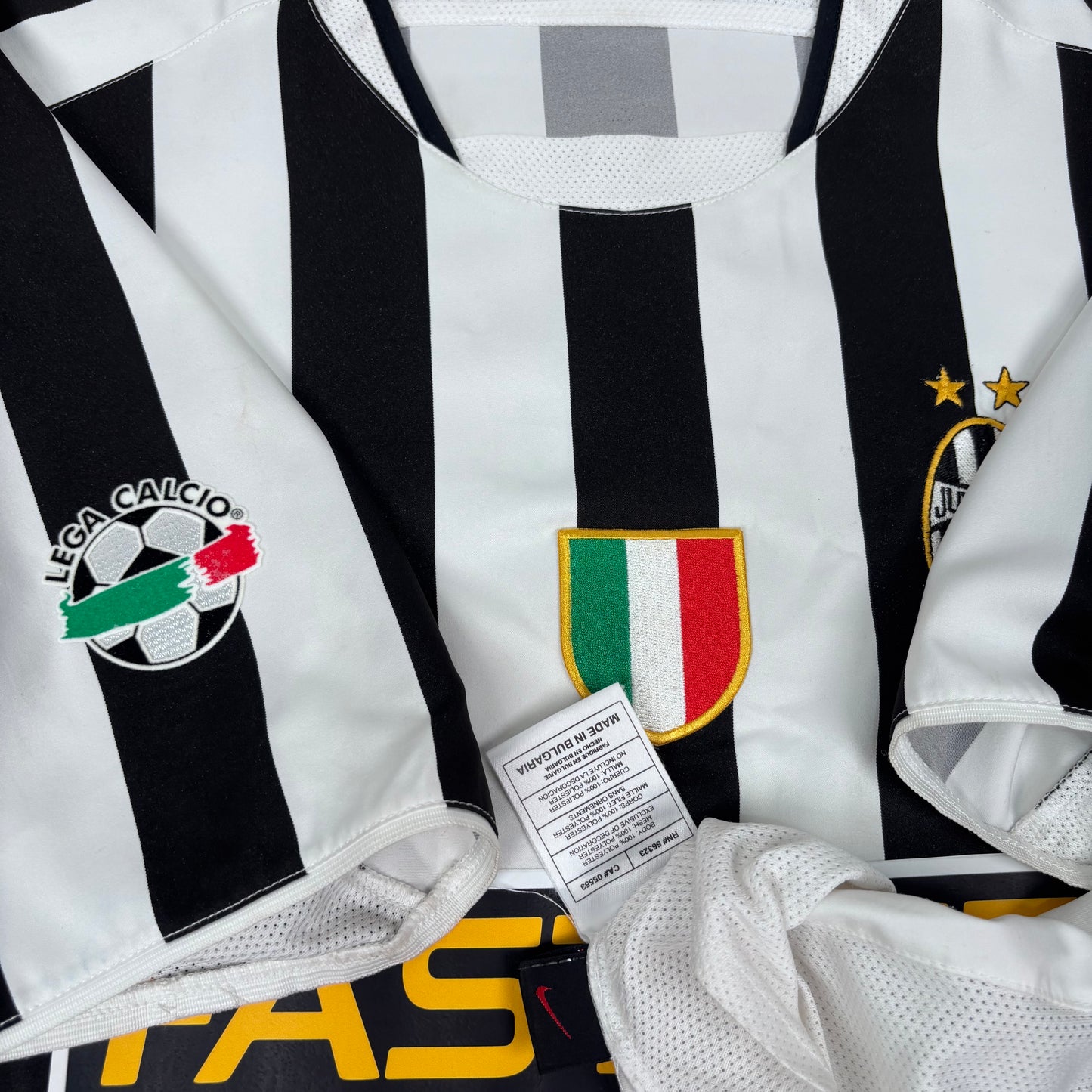 2003/04 Juventus FC Home Shirt - Nedved - L