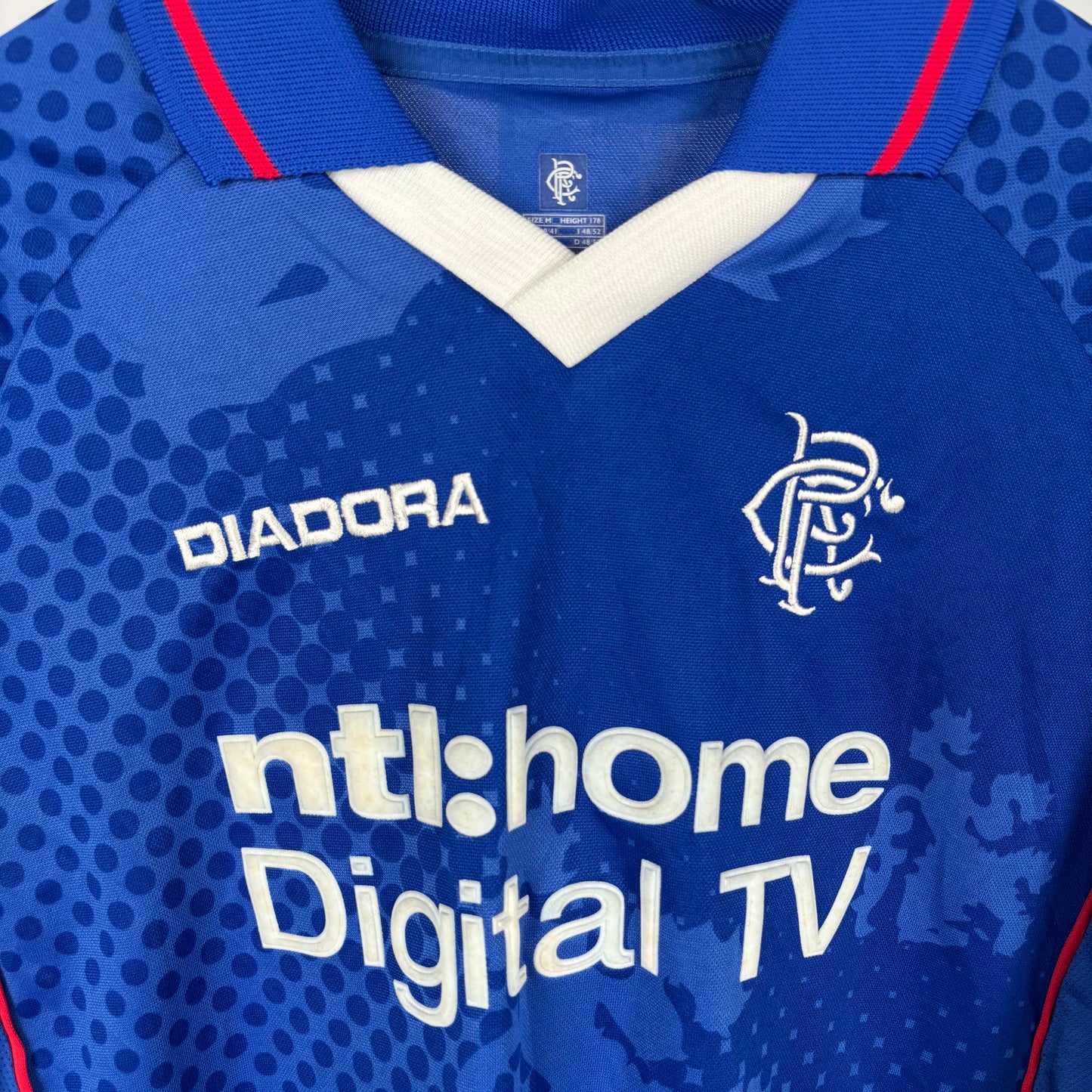 2002/03 Rangers Home Shirt - Arteta
