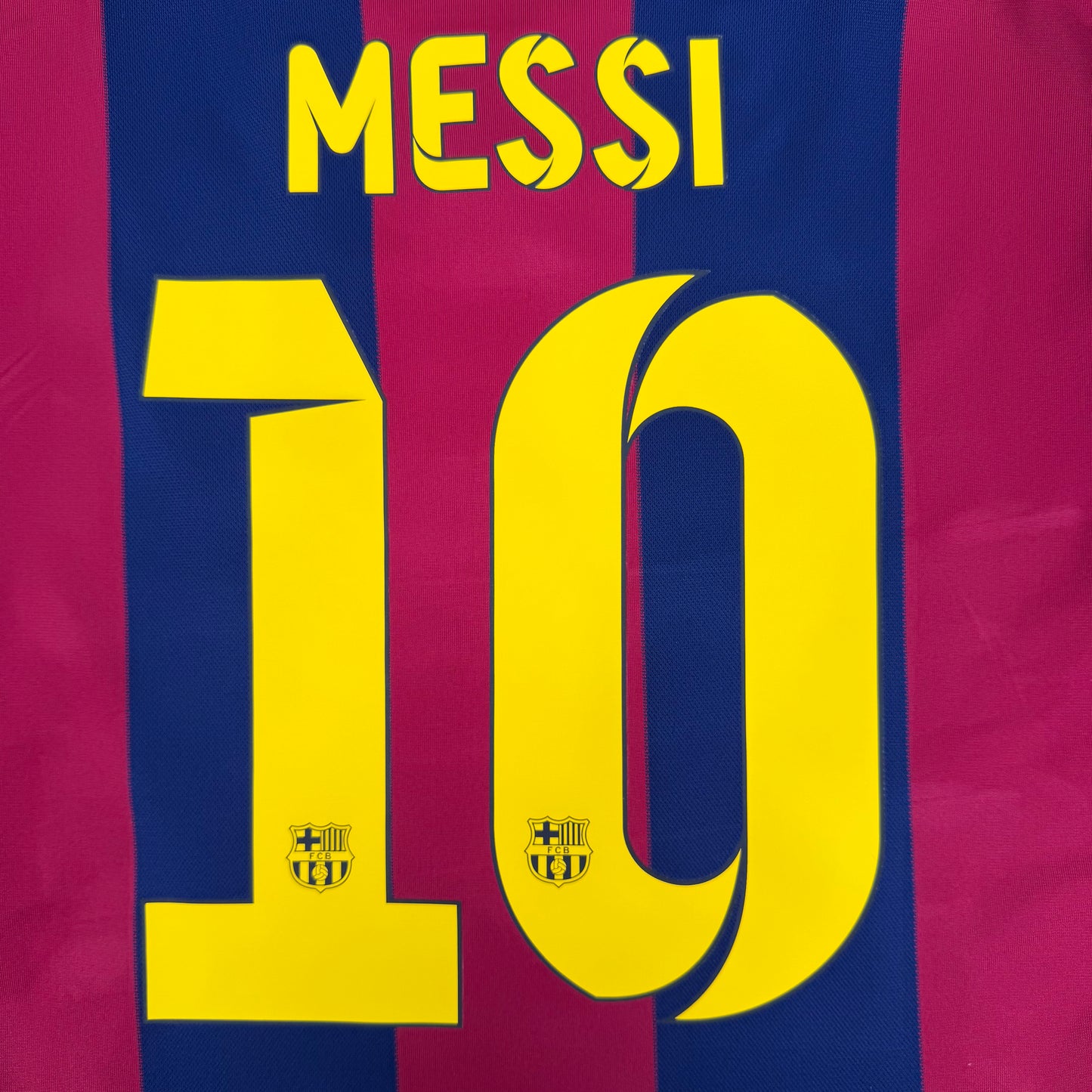 2014/15 Barcelona Home Shirt - Messi - L