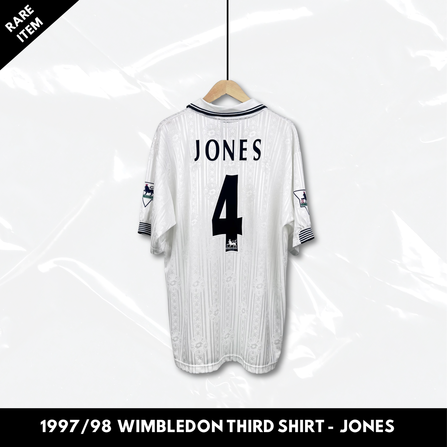 1997/98 AFC Wimbledon Third Shirt - Vinnie Jones - XXL