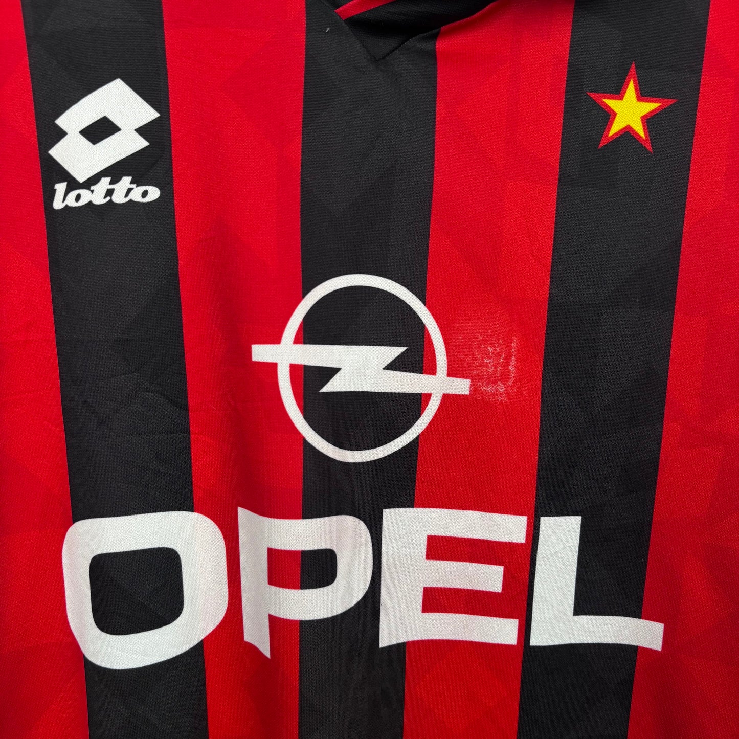1994/95 AC Milan Home Longsleeve Shirt - Maldini