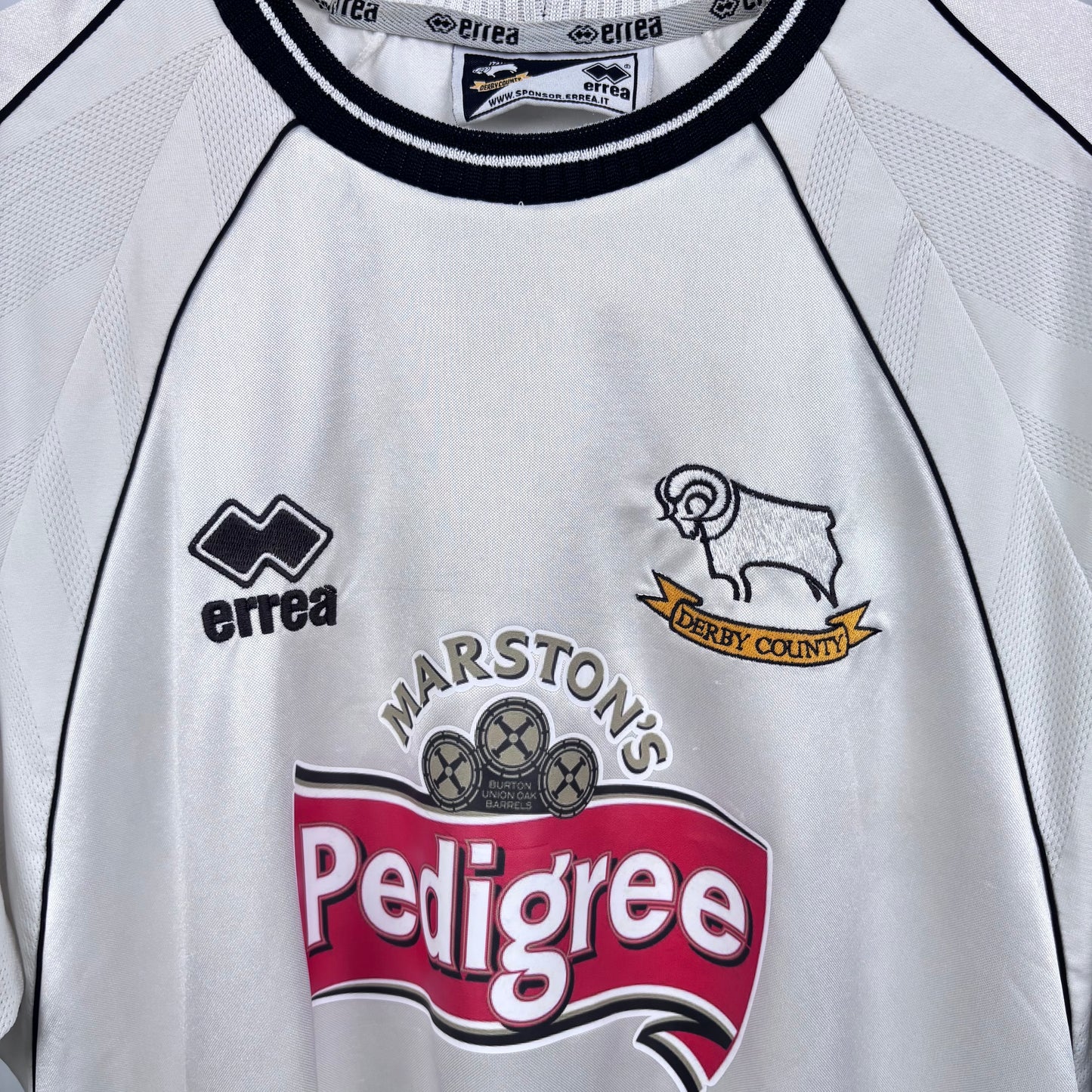 2001/02 Derby County Home Shirt - Ravanelli - L