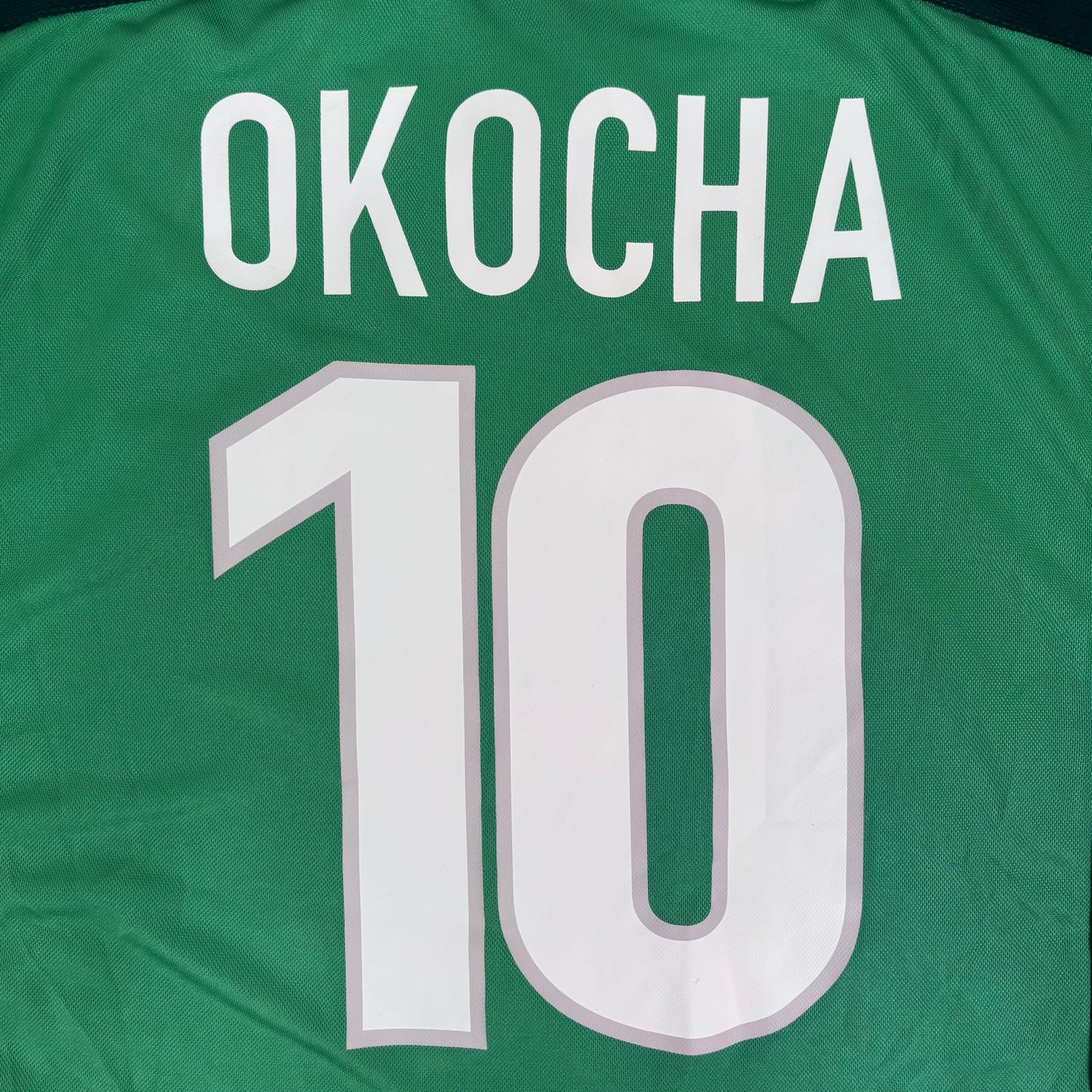 1998/99 Nigeria Home Shirt - Okocha - XL