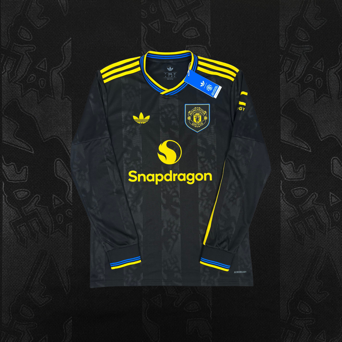 2025/26 Manchester United Away Longsleeve Shirt - Sesko - M - New with Tag