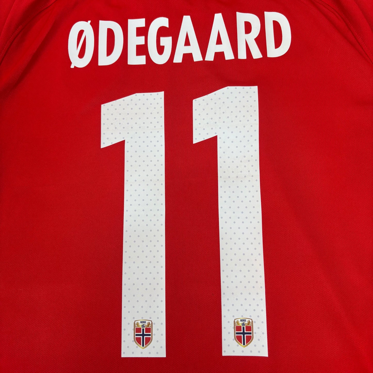 2016/17 Norway Home Shirt - Odegaard - M