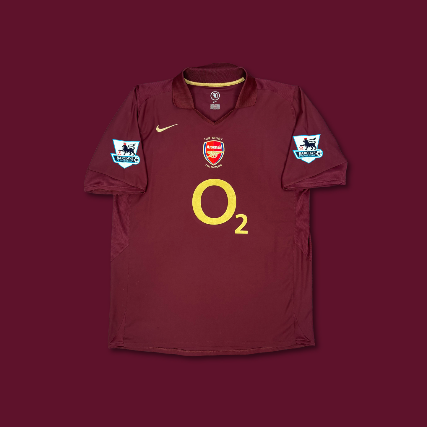 2005/06 Arsenal Home Shirt - Walcott - XL