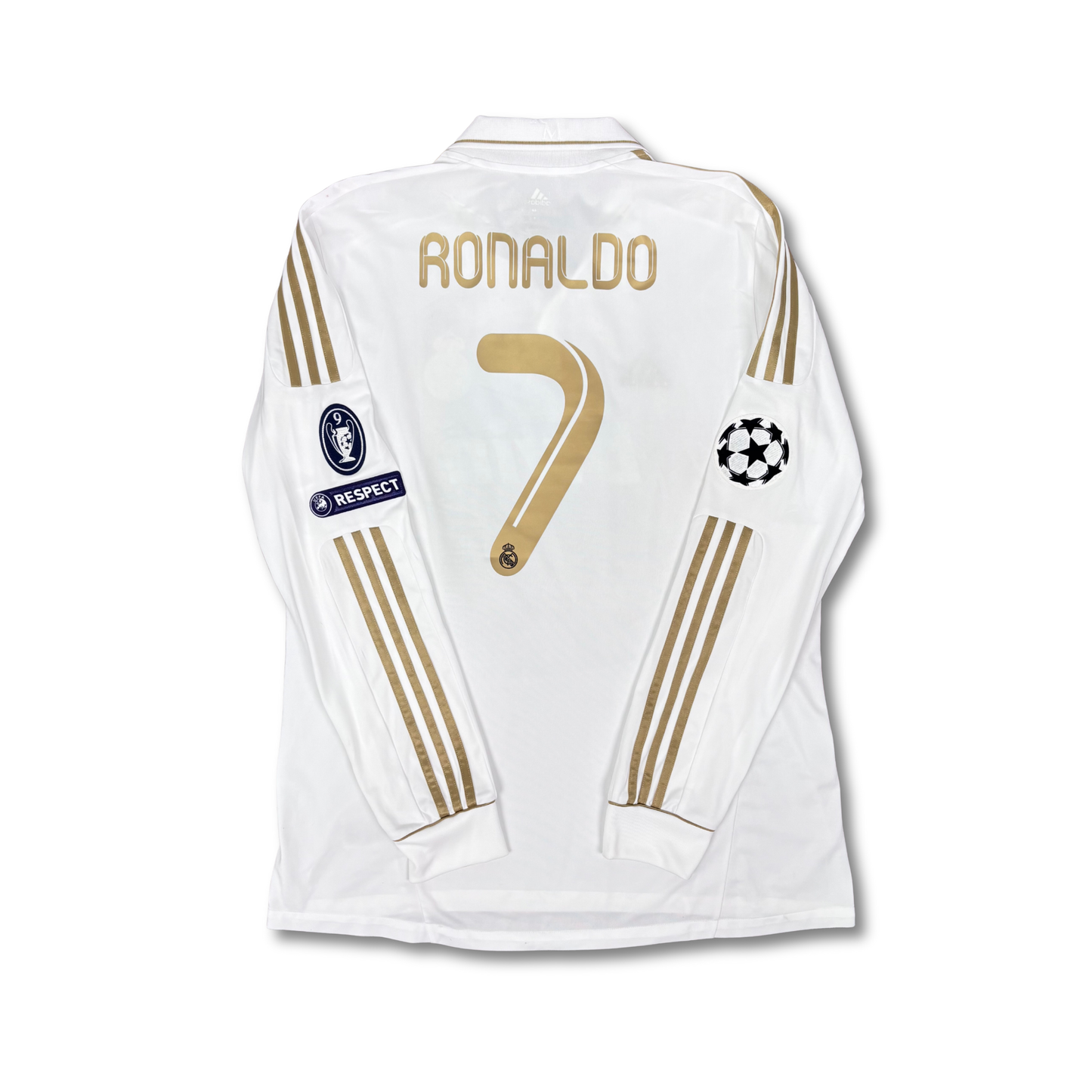 2011/12 Real Madrid Home Longsleeve Shirt - Cristiano Ronaldo - XL
