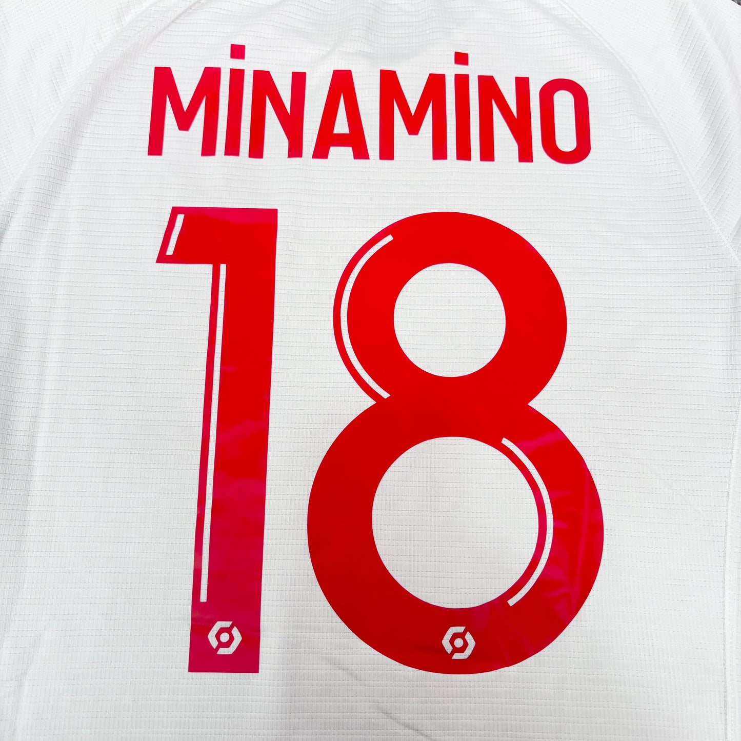 2022/23 AS Monaco Home Shirt - Minamino - L